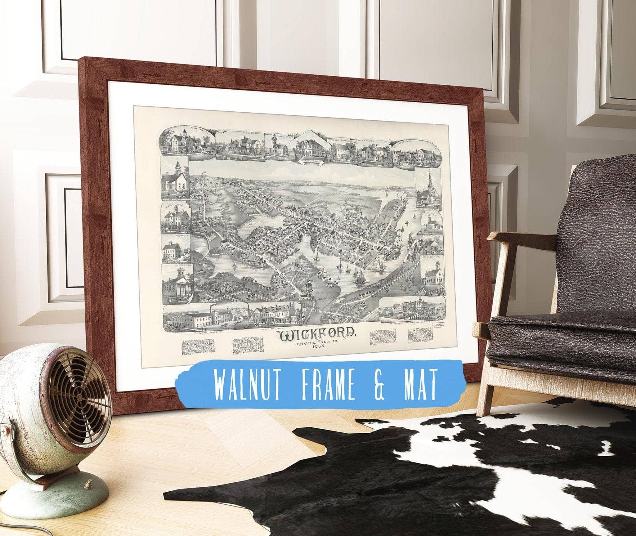 Wickford Rhode Island 1888 State of Rhode Island