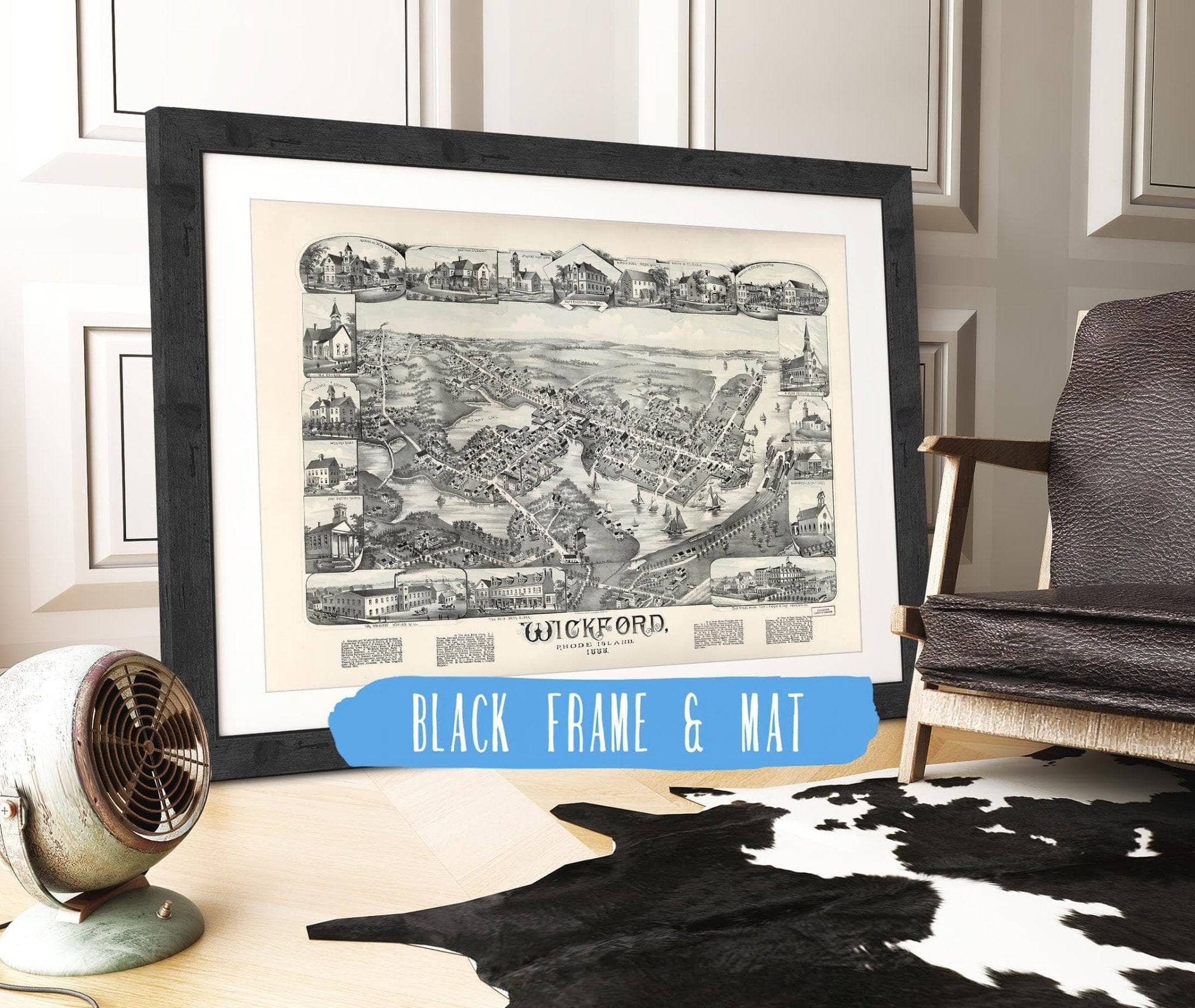 Wickford Rhode Island 1888 State of Rhode Island