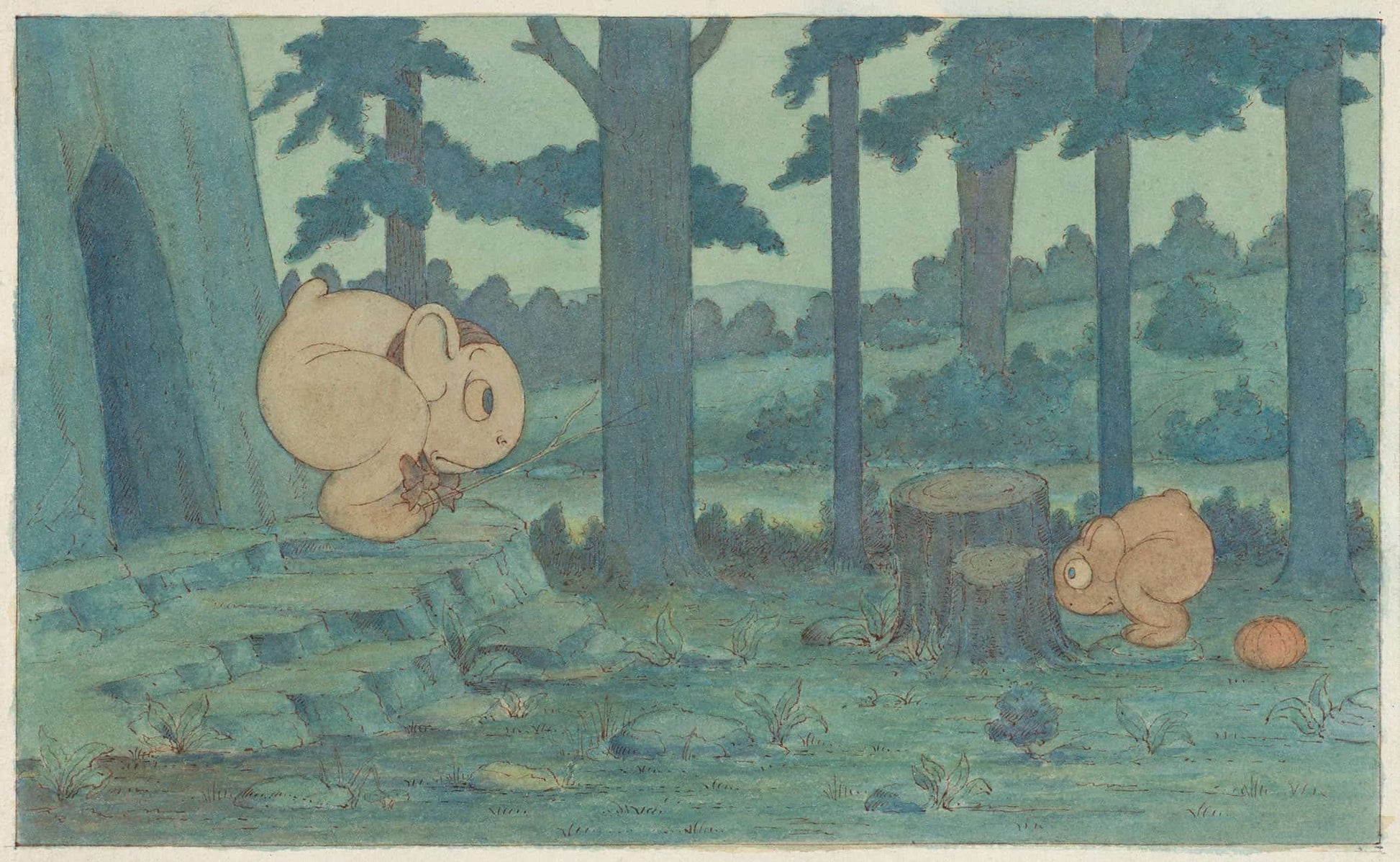 Wiggle Much Baby Hiding From Mama by Herbert Crowley