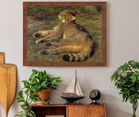 Wild Cat by Rosa Bonheur