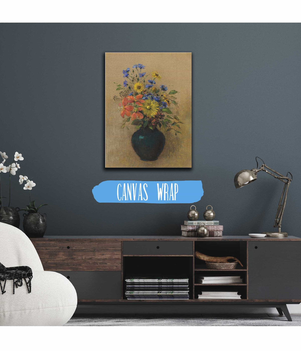 Wildflowers by Odilon Redon