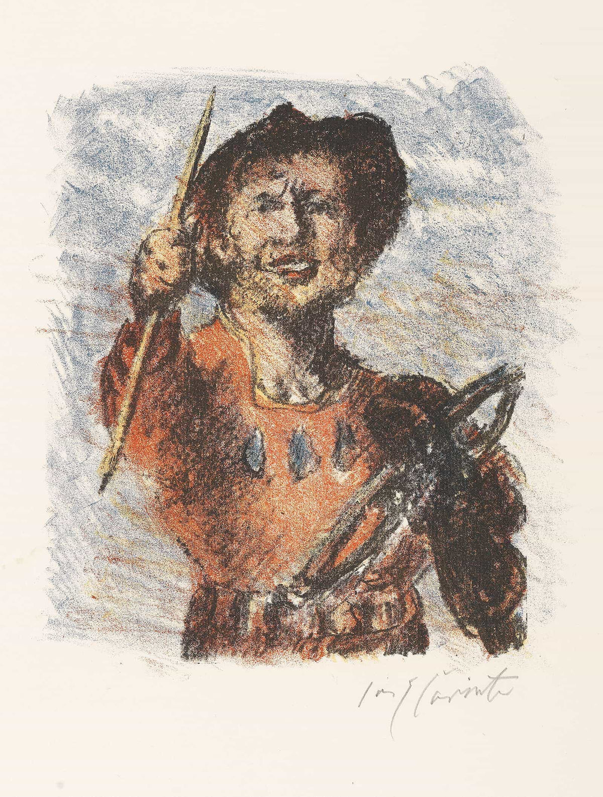 Wilhelm Tell by Lovis Corinth