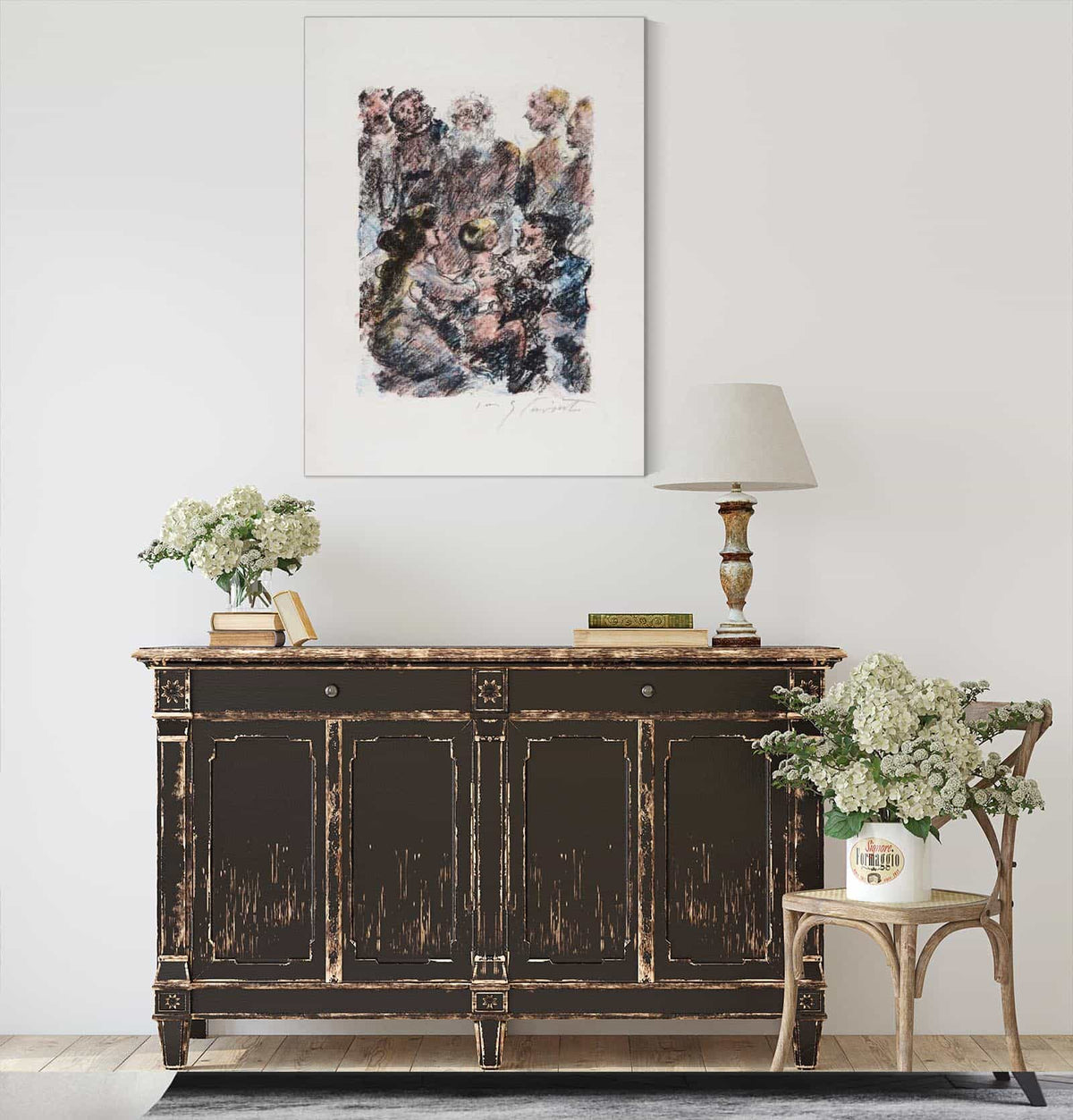 Wilhelm Tell Der Tod Attinghausens by Lovis Corinth