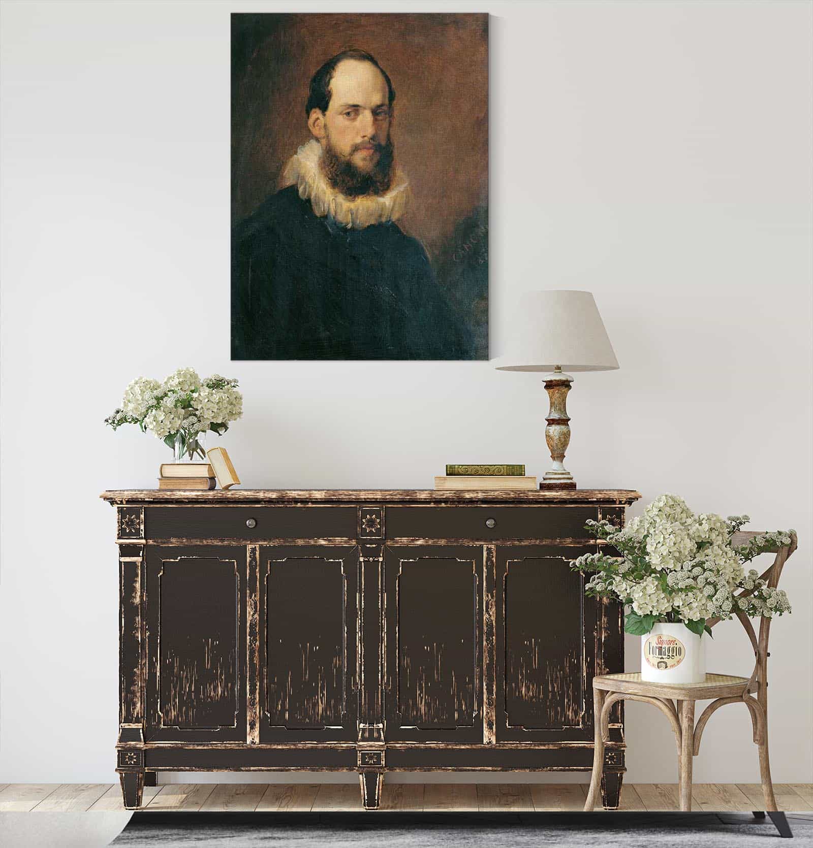 Wilhelm Wartenegg In Einem Kostum Des  Jahrhunderts by Hans Canon