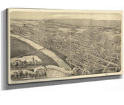 Wilkes Barre Pennsylvania 1889  State Of Pennsylvania