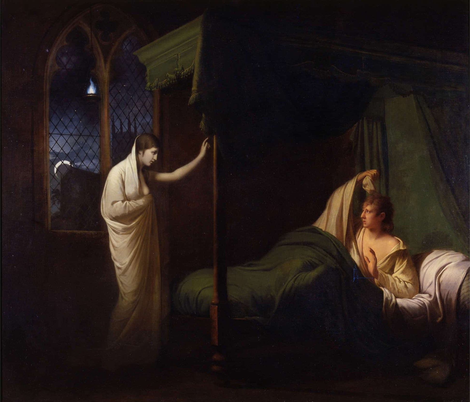William And Margaret From Percys Reliques Of Ancient English Poetry by Joseph Wright Of Derby