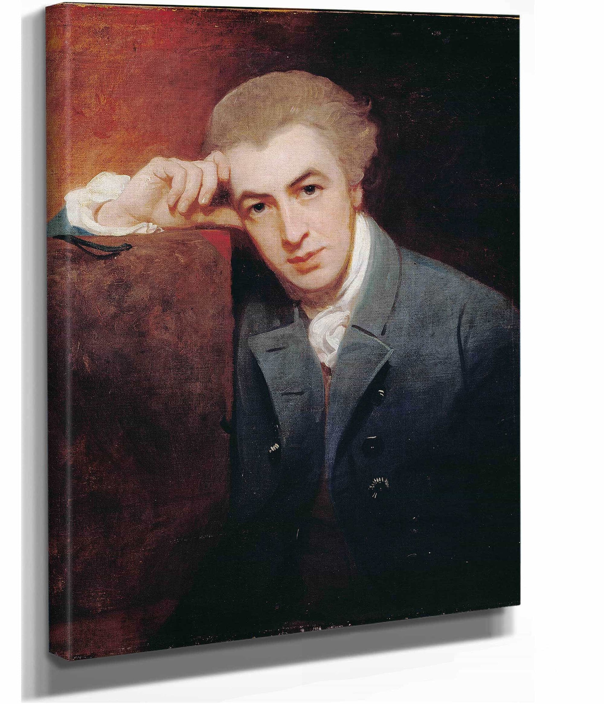 William Hayley by George Romney