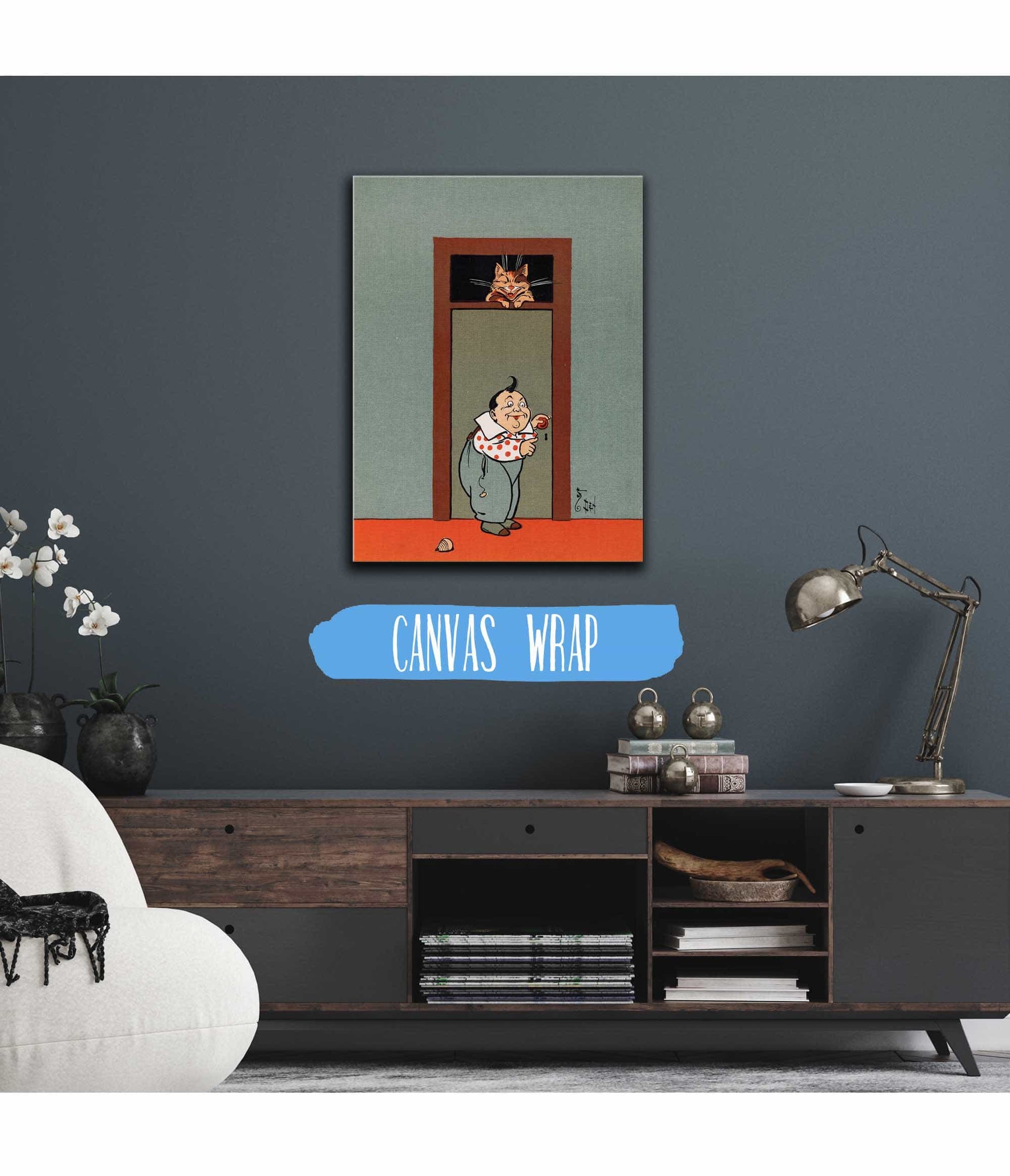 Denslows Mother Goose Pl by William Wallace Denslow Fine Art Print