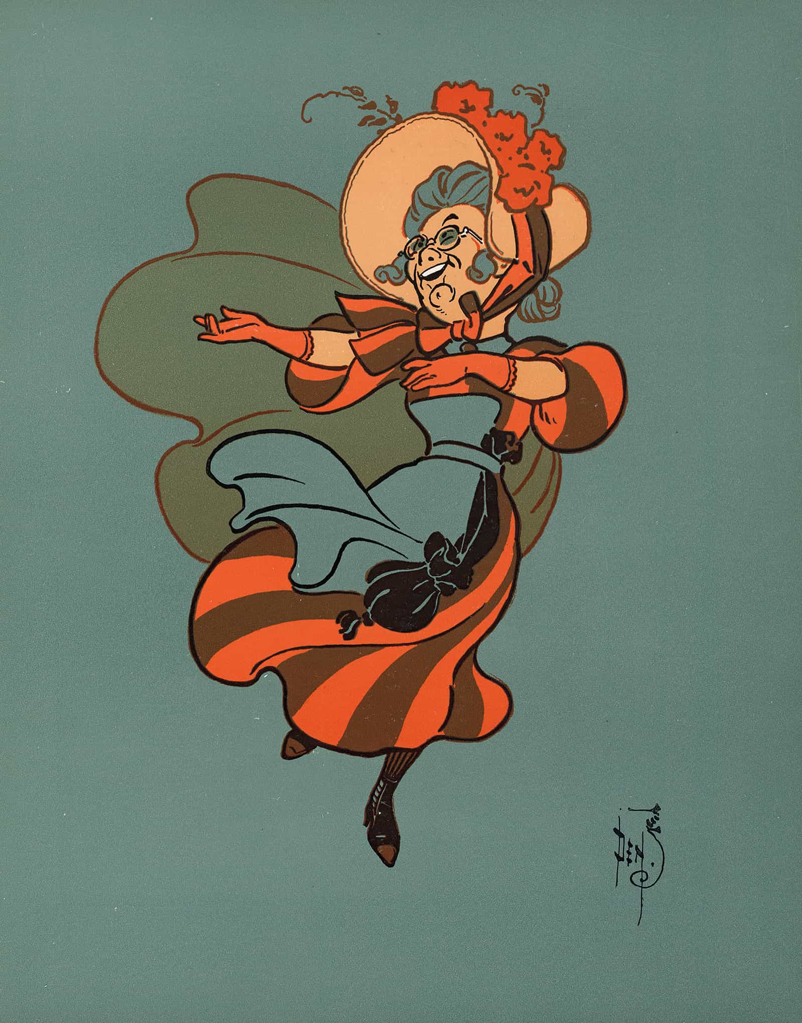Denslows Mother Goose Pl by William Wallace Denslow Fine Art Print