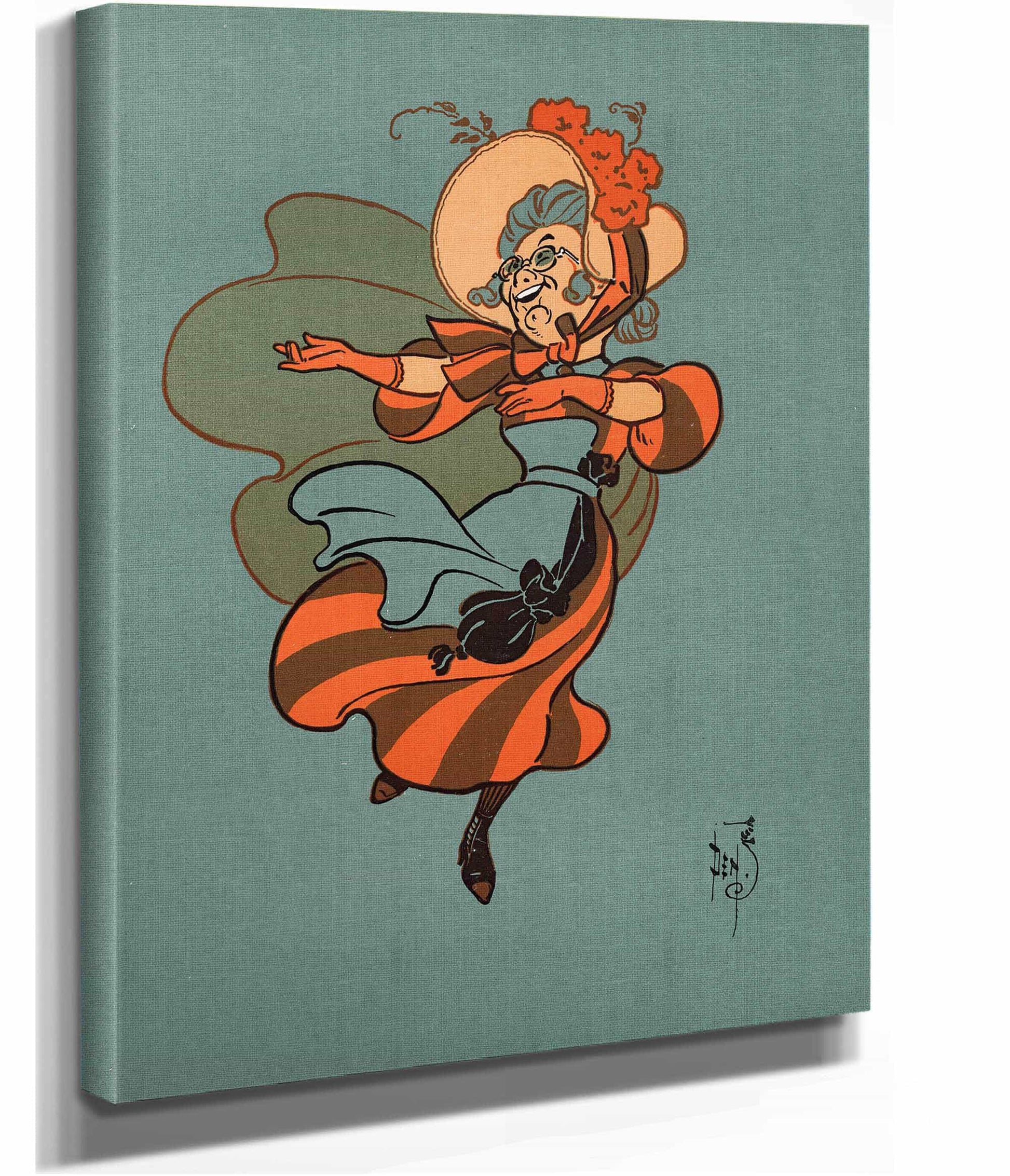 Denslows Mother Goose Pl by William Wallace Denslow Fine Art Print