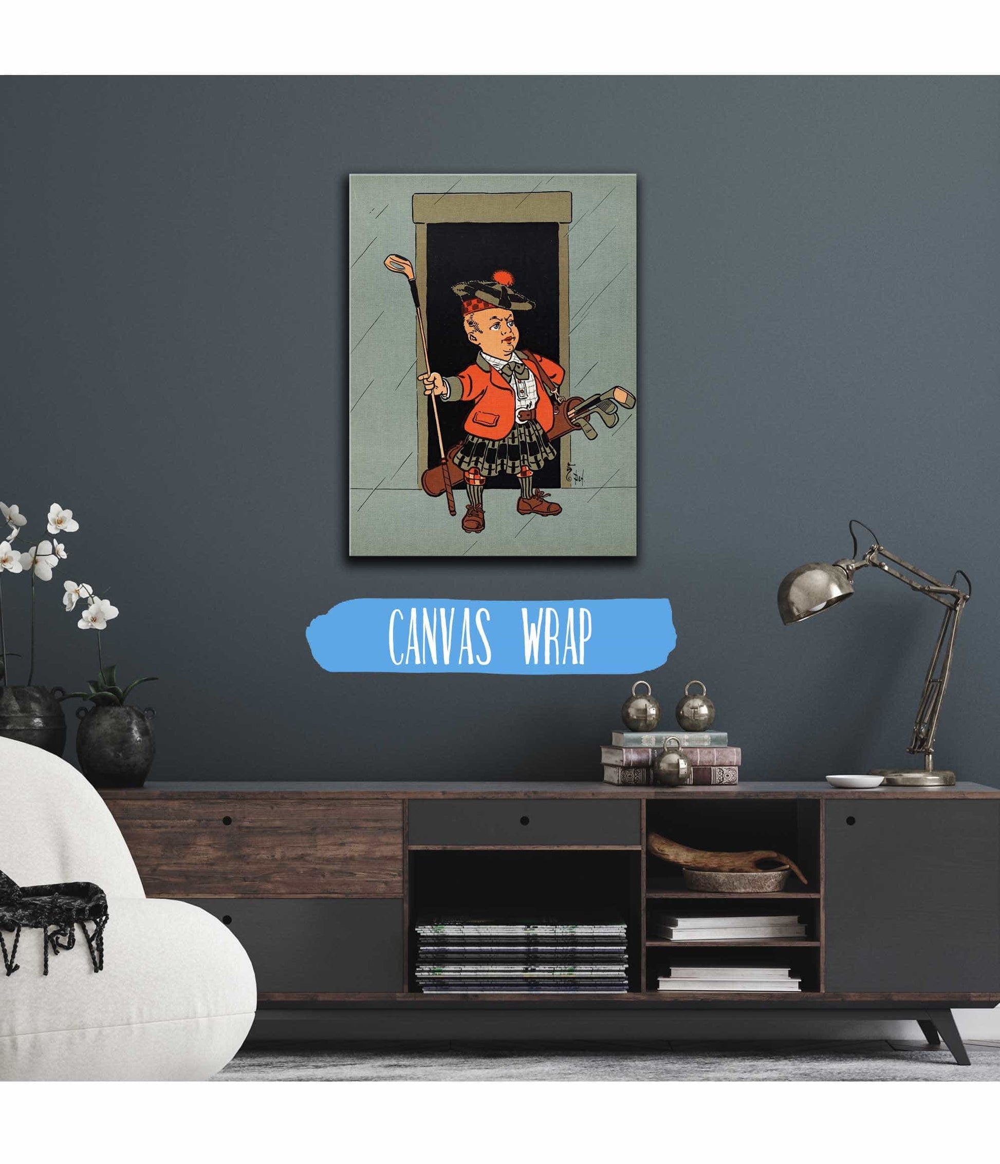 Denslows Mother Goose Pl by William Wallace Denslow Fine Art Print