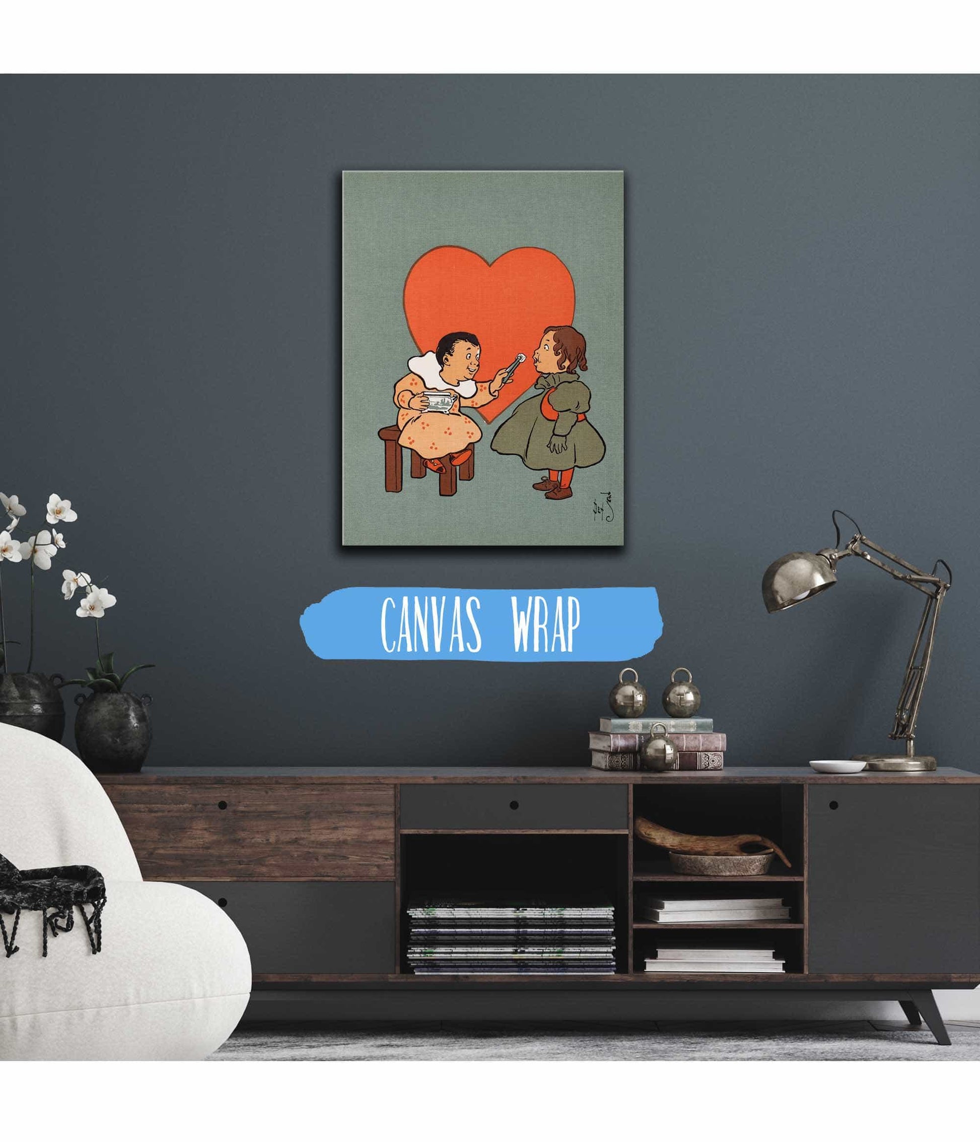 Denslows Mother Goose Pl by William Wallace Denslow Fine Art Print