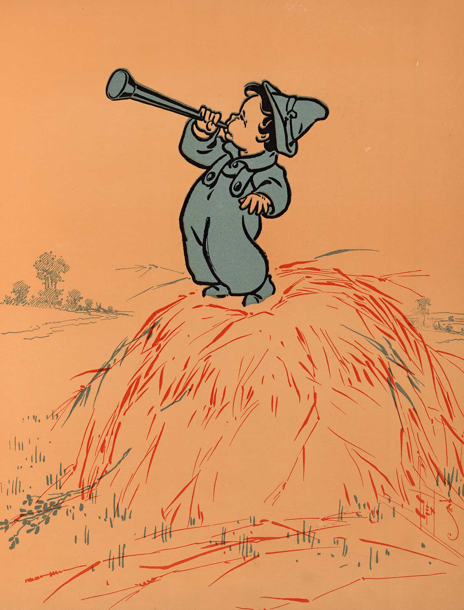 Denslows Mother Goose Pl by William Wallace Denslow Fine Art Print