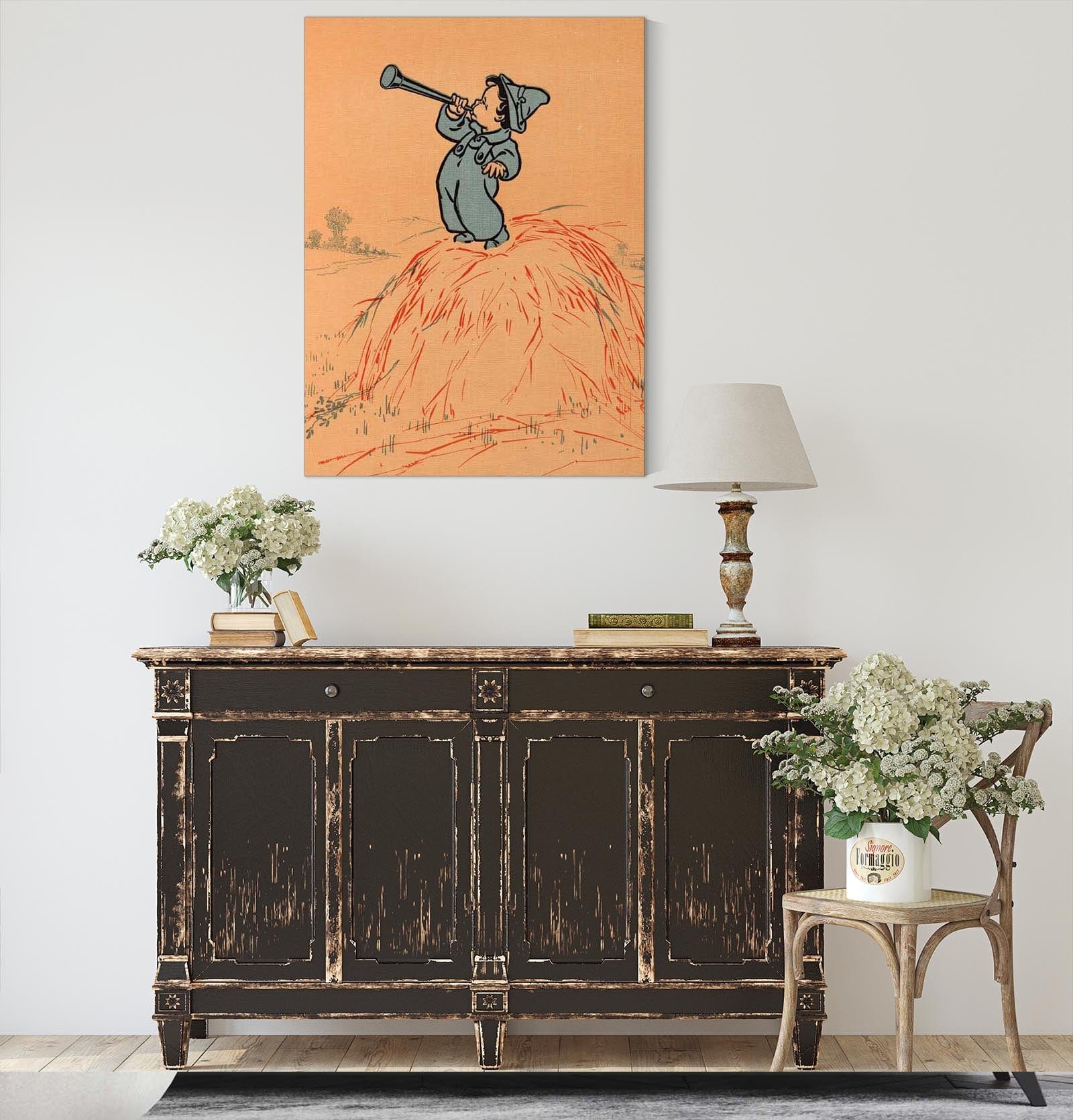 Denslows Mother Goose Pl by William Wallace Denslow Fine Art Print