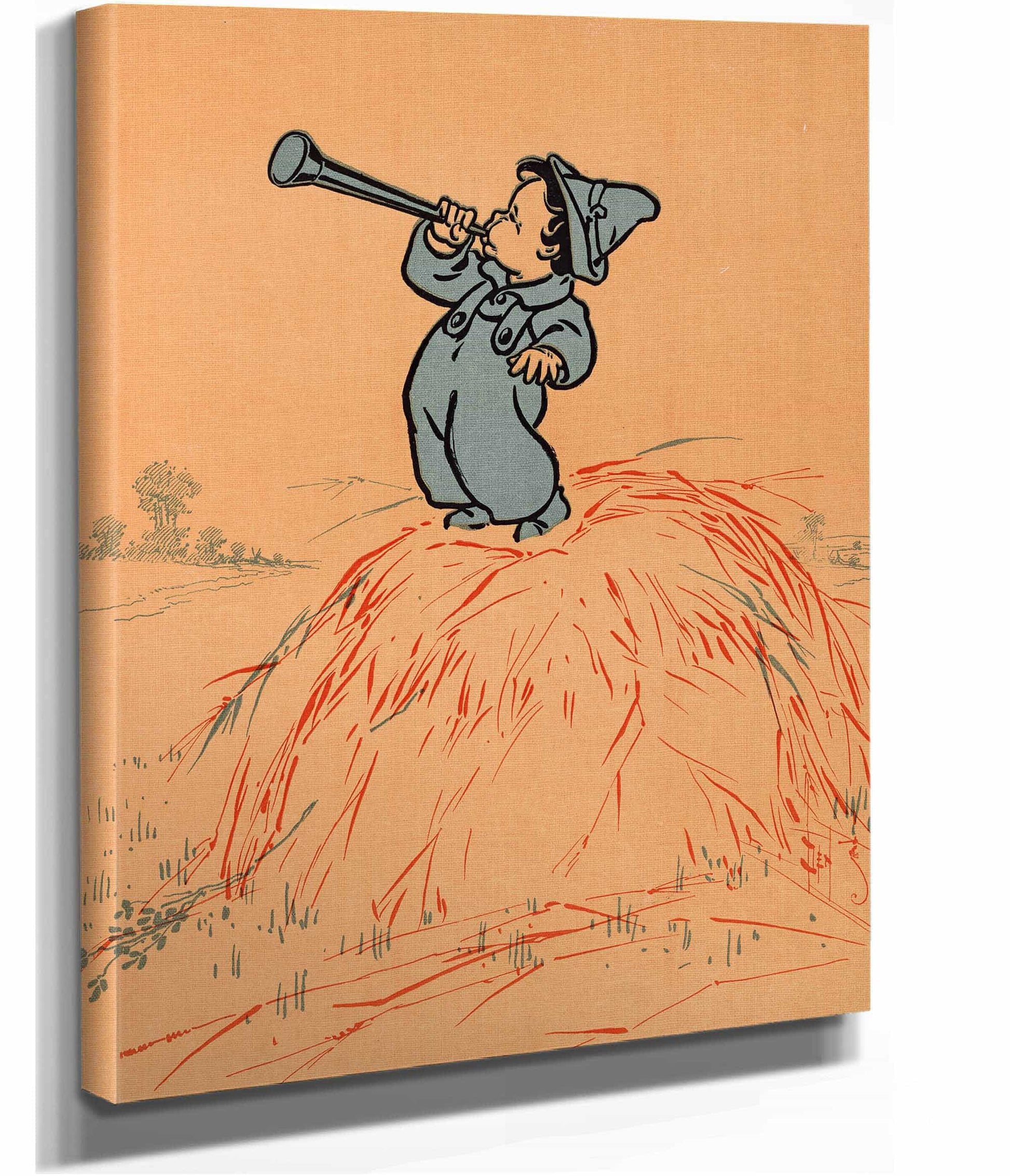 Denslows Mother Goose Pl by William Wallace Denslow Fine Art Print