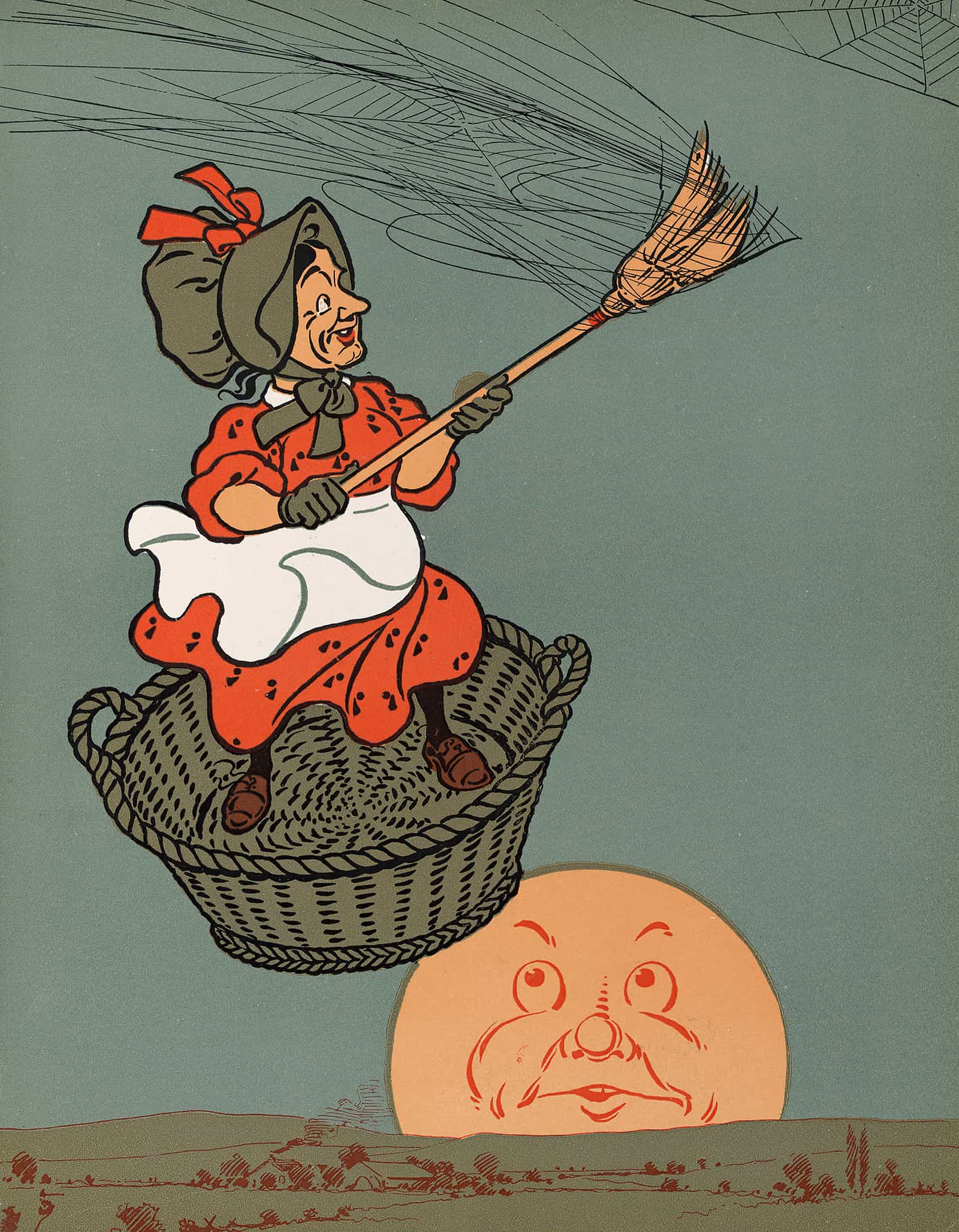 Denslows Mother Goose Pl by William Wallace Denslow Fine Art Print