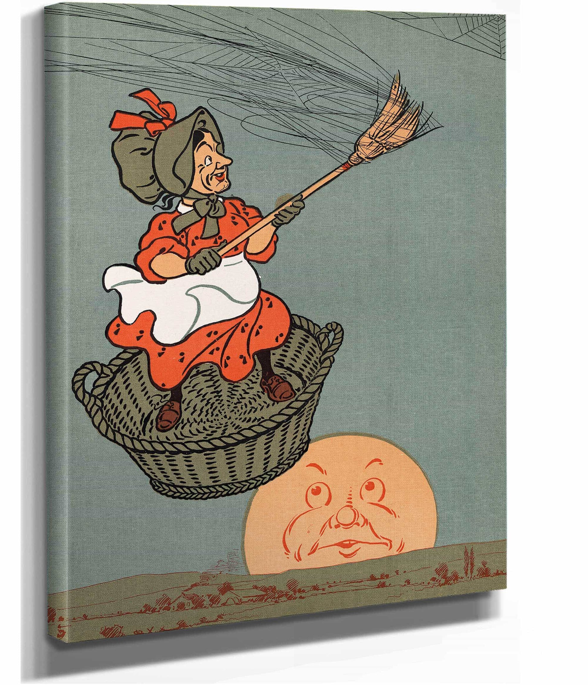 Denslows Mother Goose Pl by William Wallace Denslow Fine Art Print