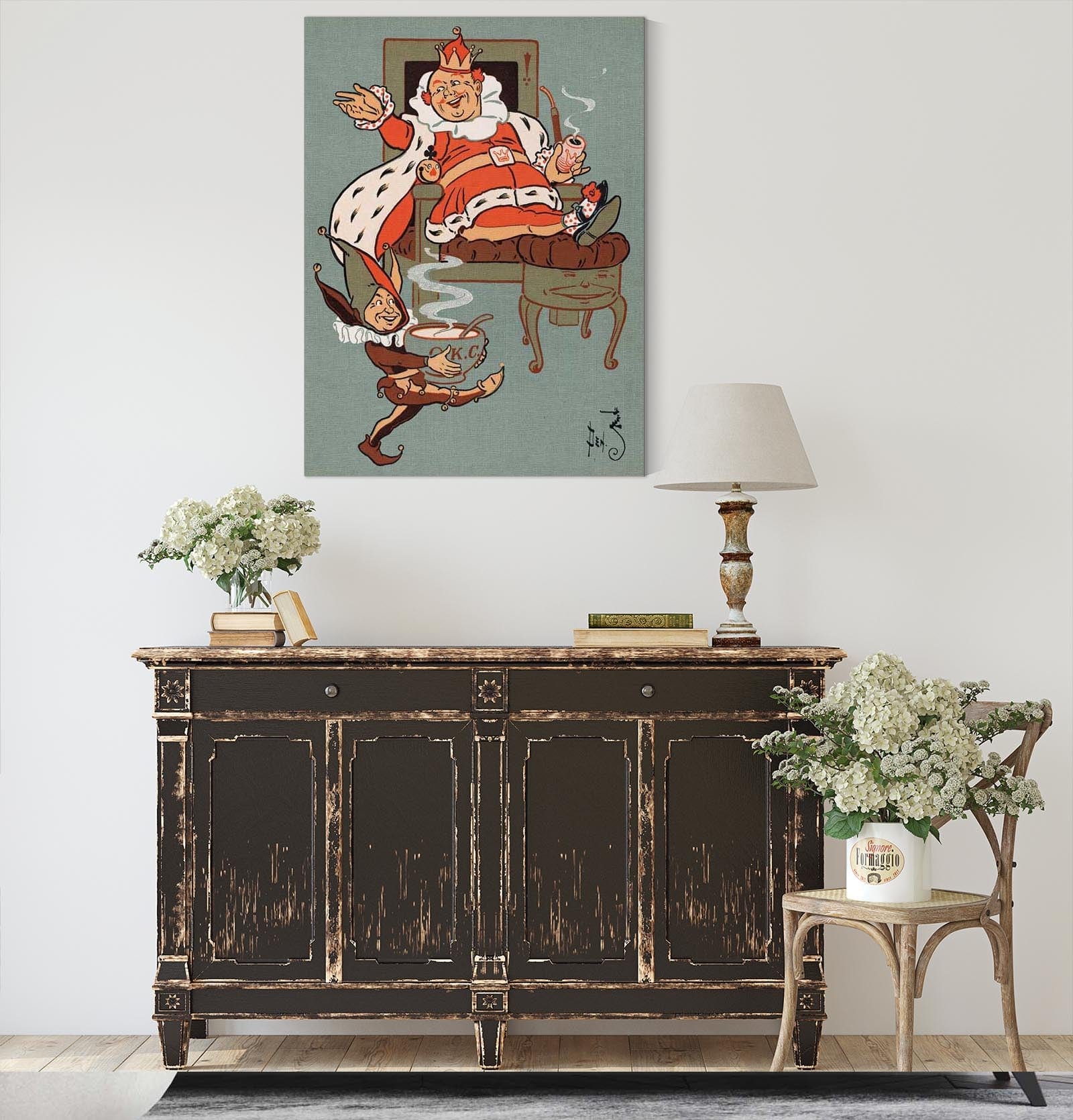 Denslows Mother Goose Pl by William Wallace Denslow Fine Art Print