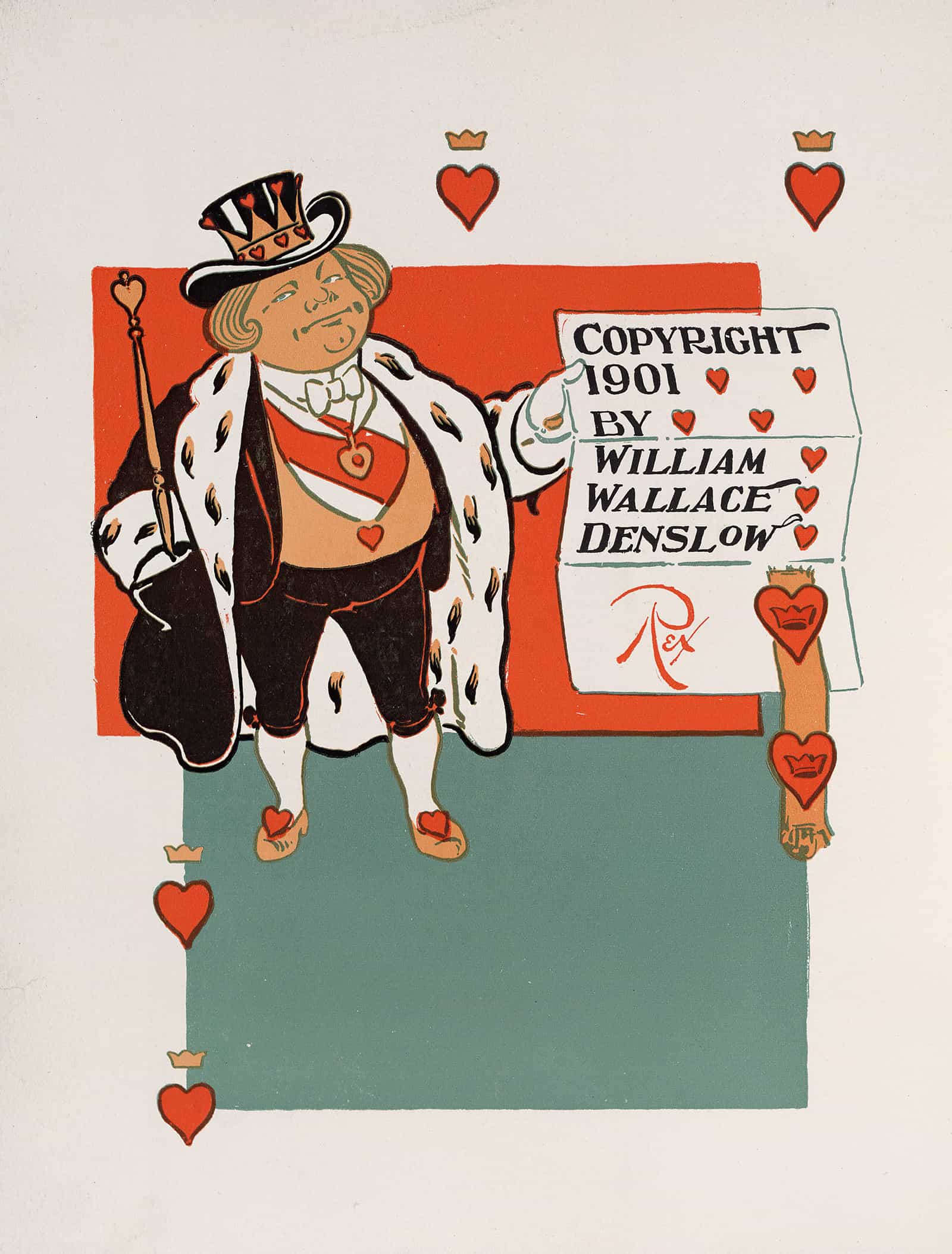 Denslows Mother Goose Pl by William Wallace Denslow Fine Art Print