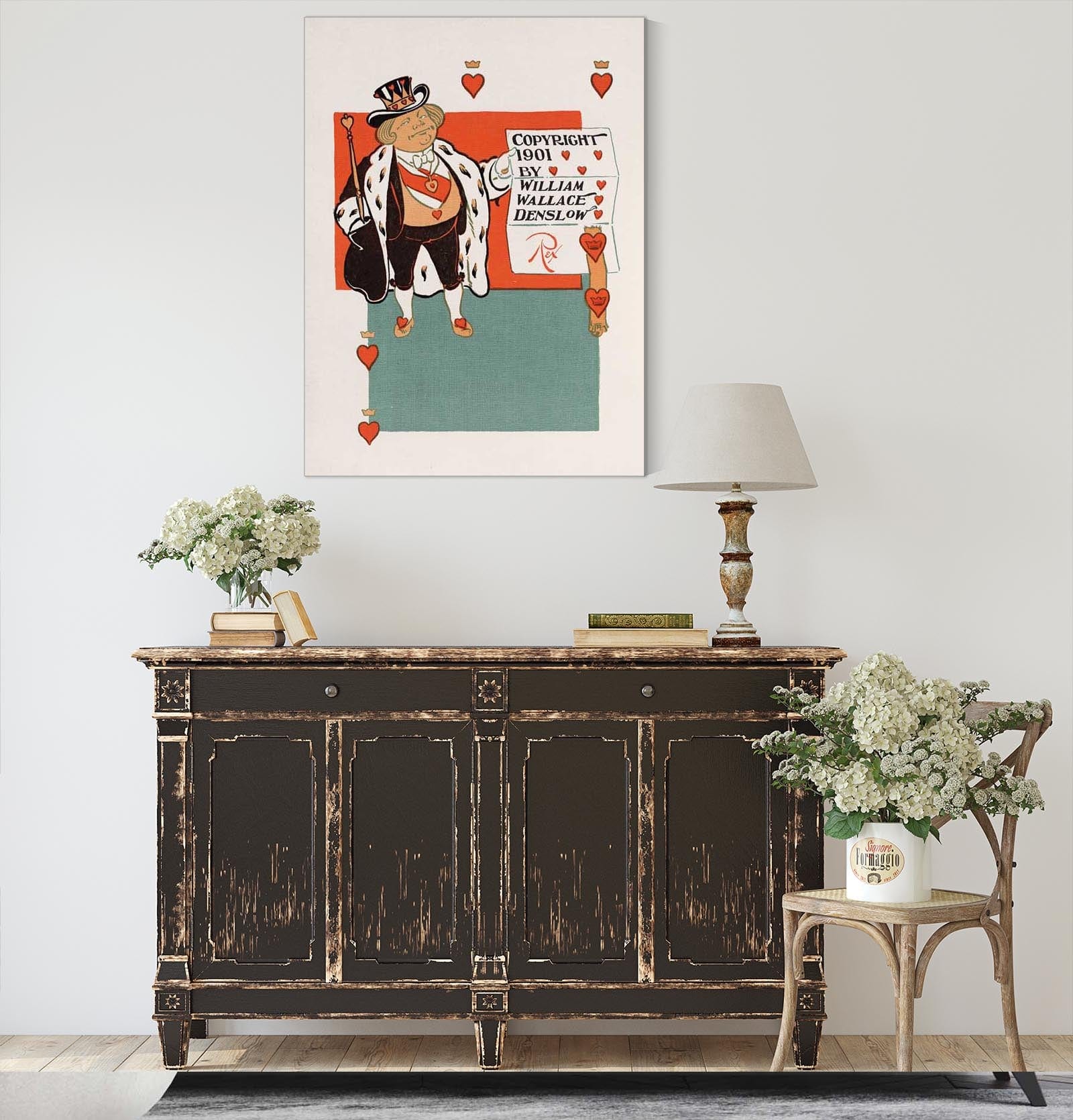 Denslows Mother Goose Pl by William Wallace Denslow Fine Art Print