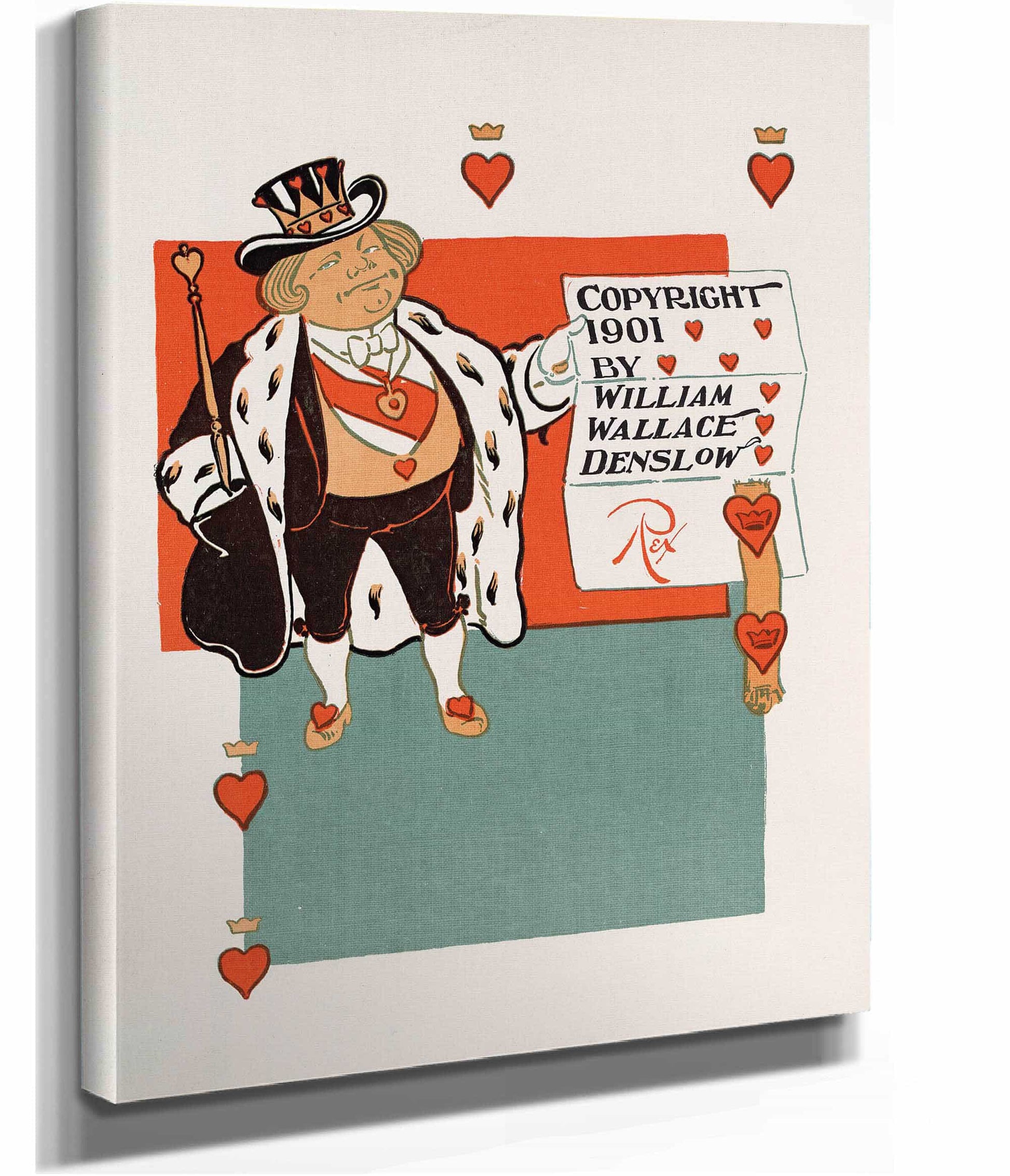 Denslows Mother Goose Pl by William Wallace Denslow Fine Art Print