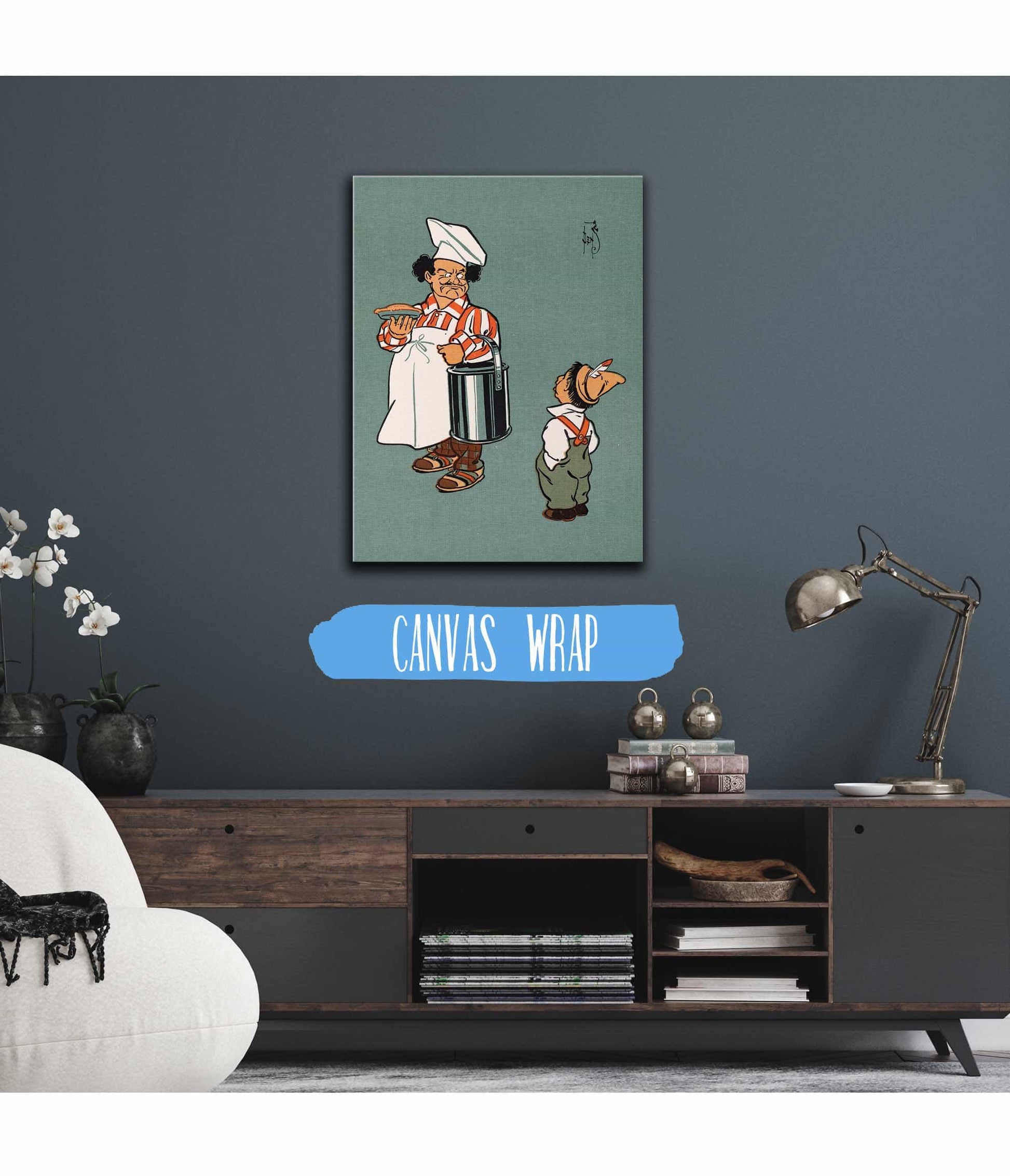 Denslows Mother Goose Pl by William Wallace Denslow Fine Art Print