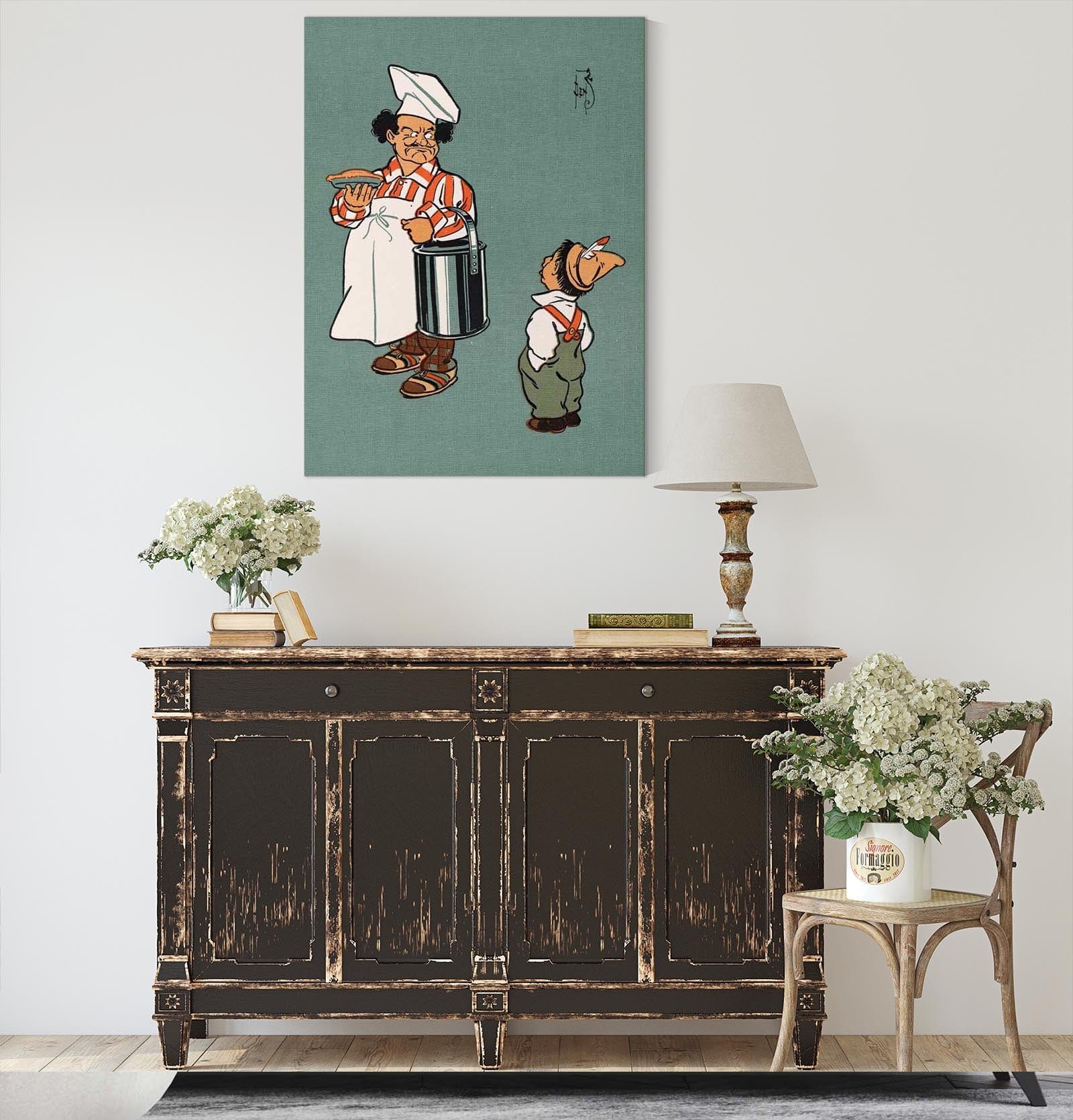 Denslows Mother Goose Pl by William Wallace Denslow Fine Art Print