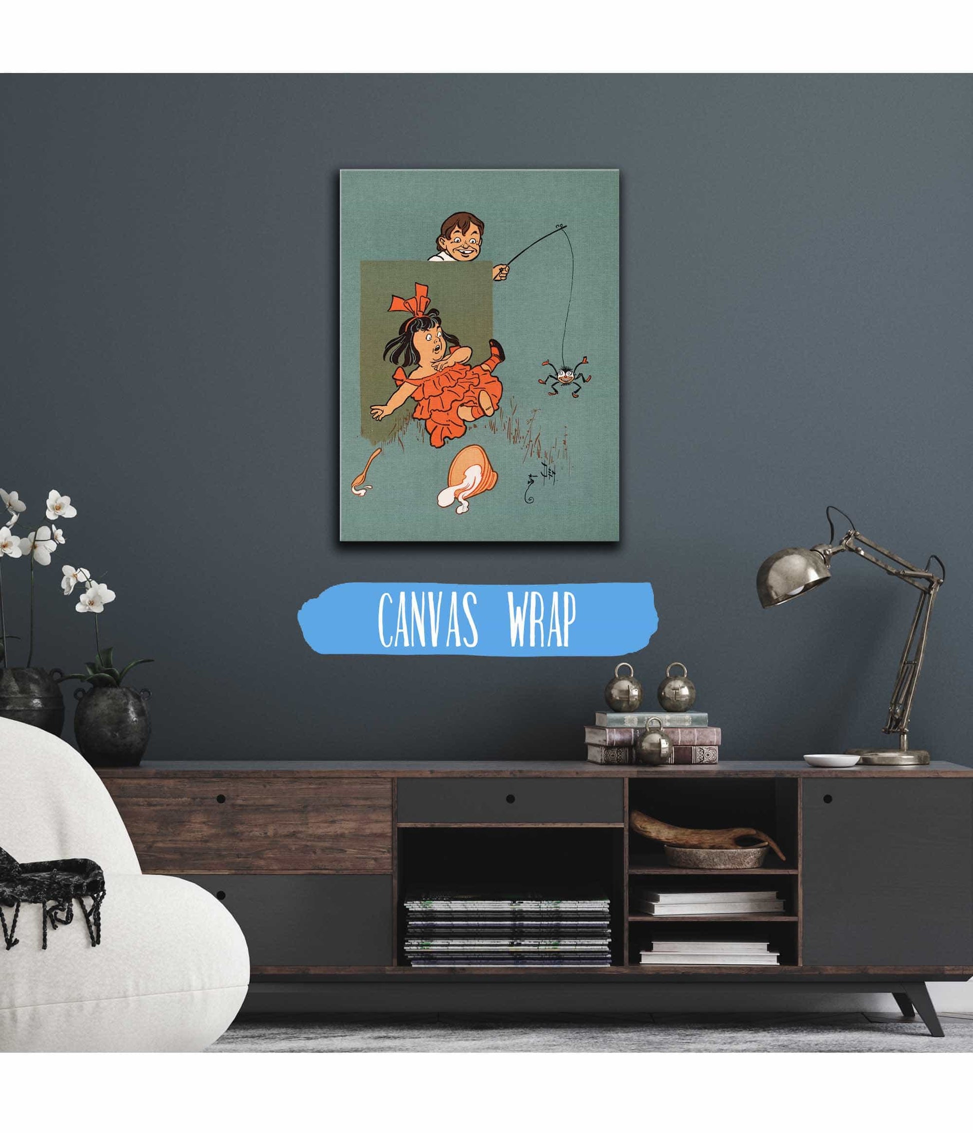 Denslows Mother Goose Pl by William Wallace Denslow Fine Art Print