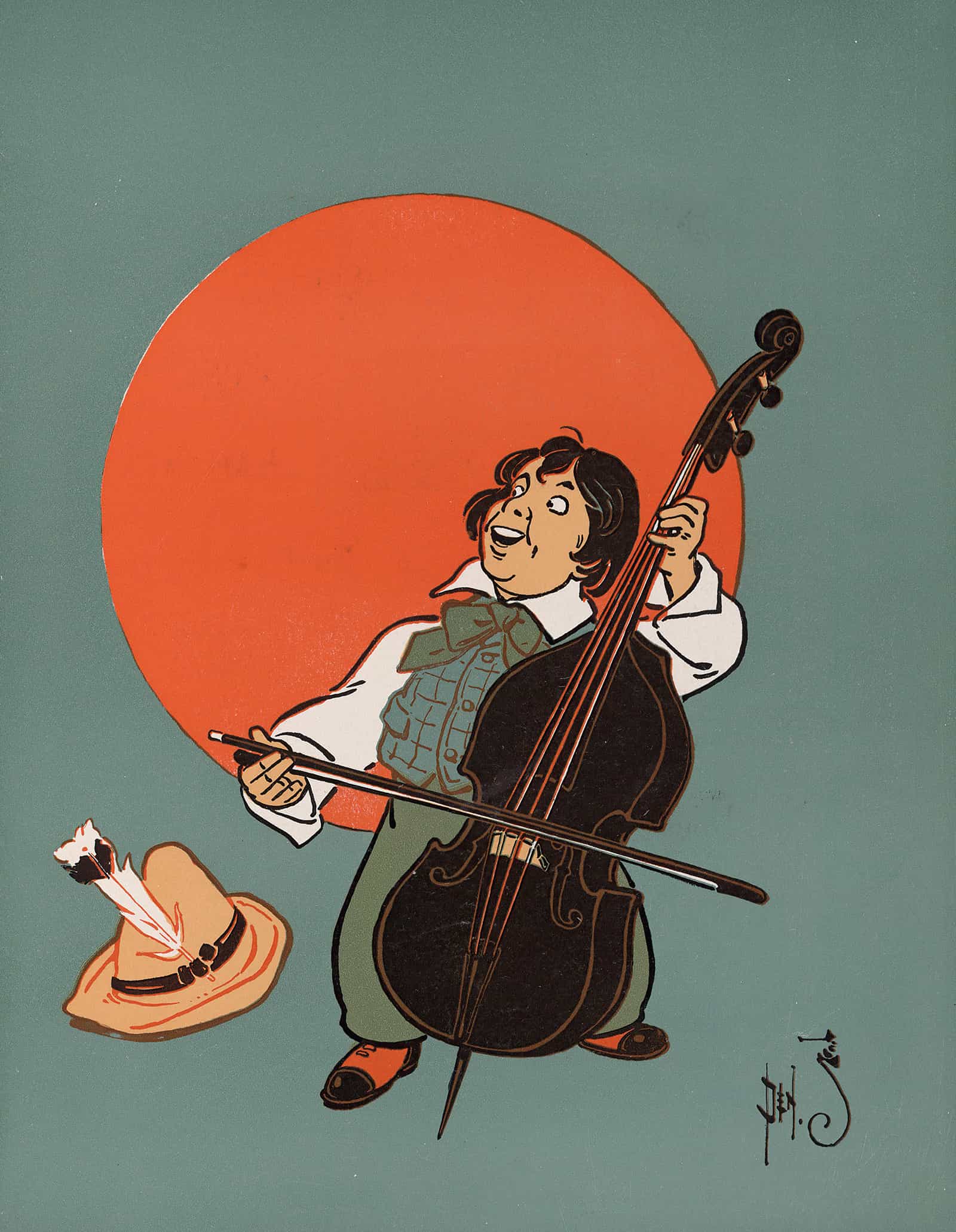 Denslows Mother Goose Pl by William Wallace Denslow Fine Art Print