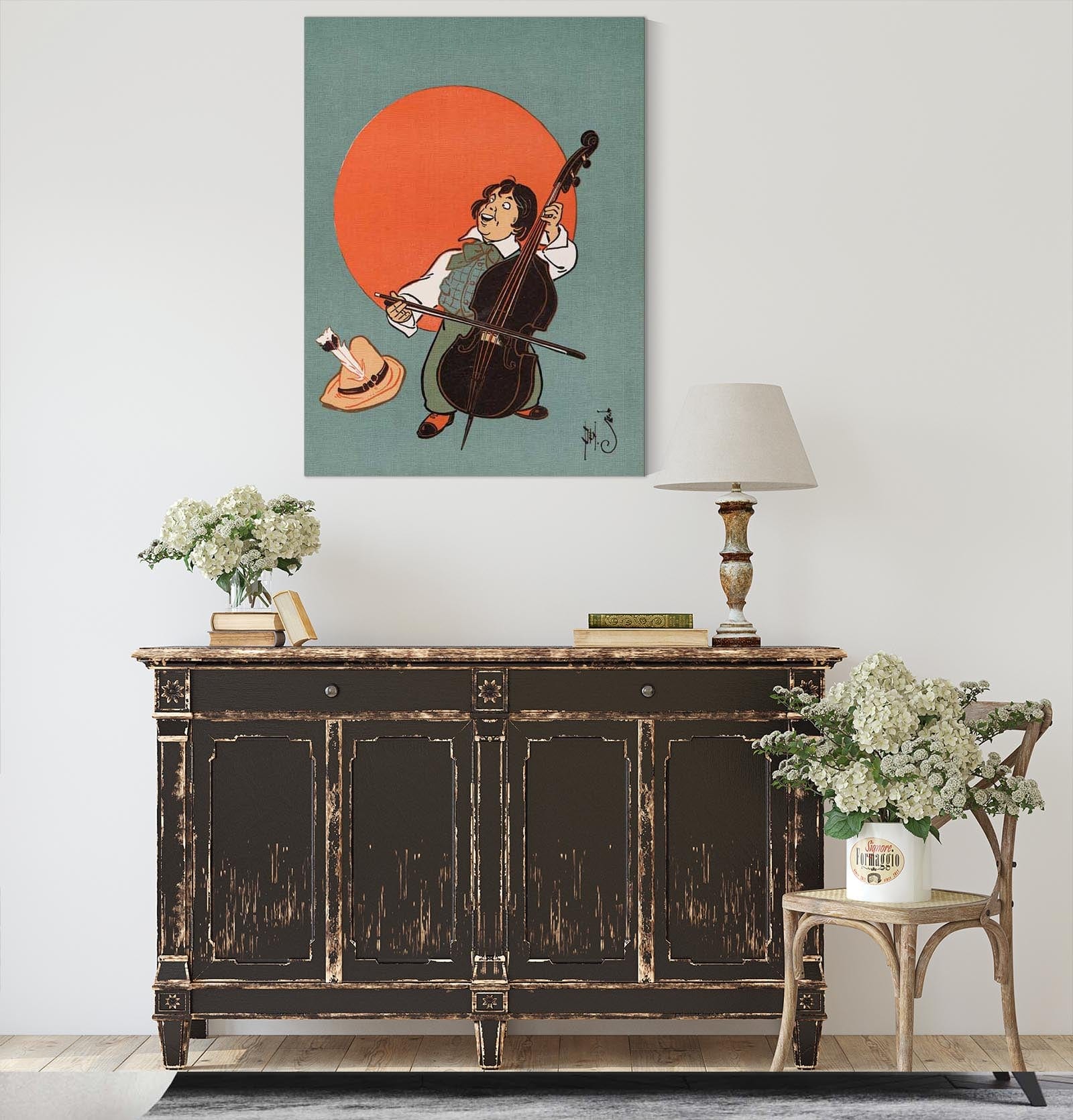 Denslows Mother Goose Pl by William Wallace Denslow Fine Art Print