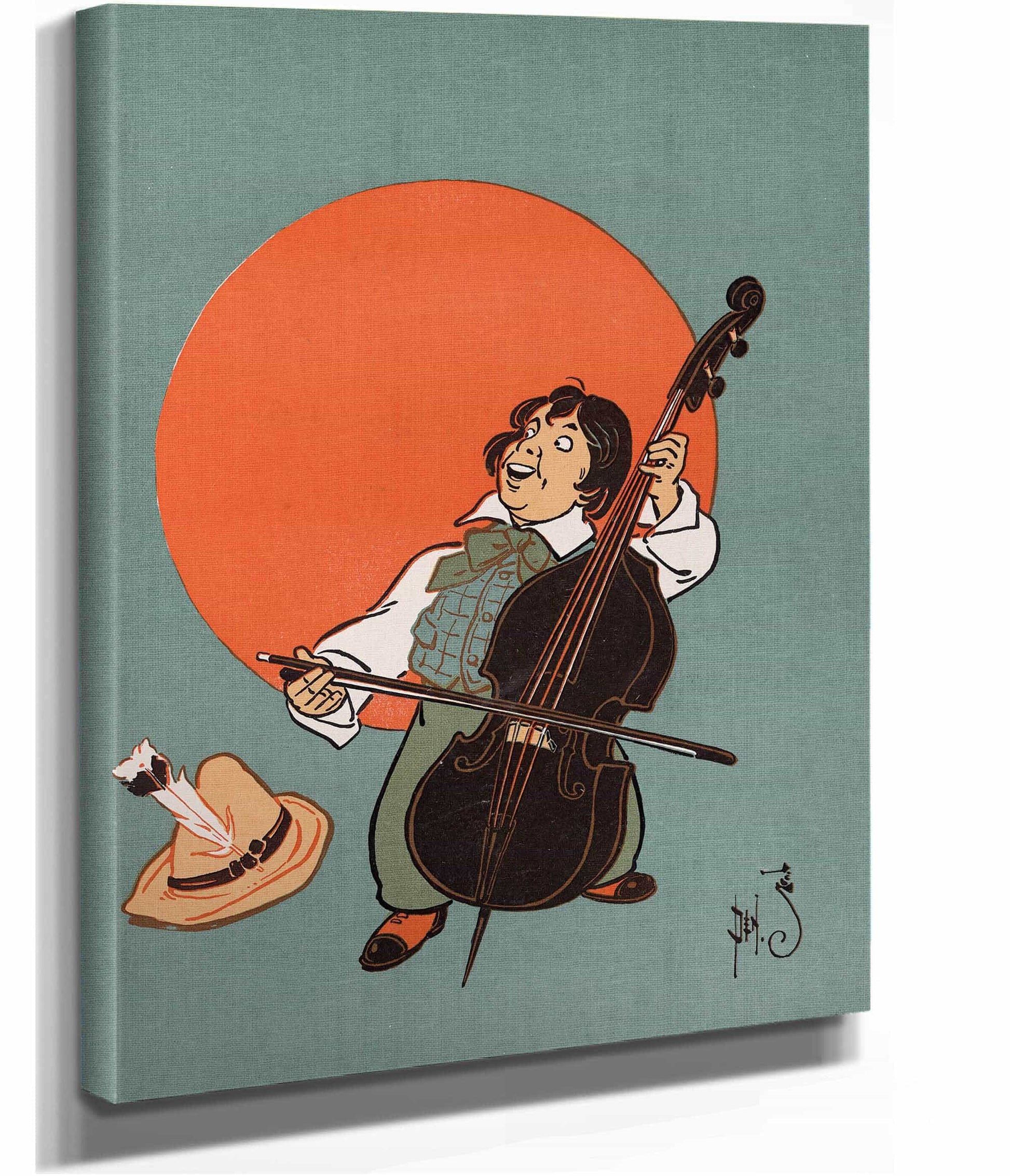 Denslows Mother Goose Pl by William Wallace Denslow Fine Art Print