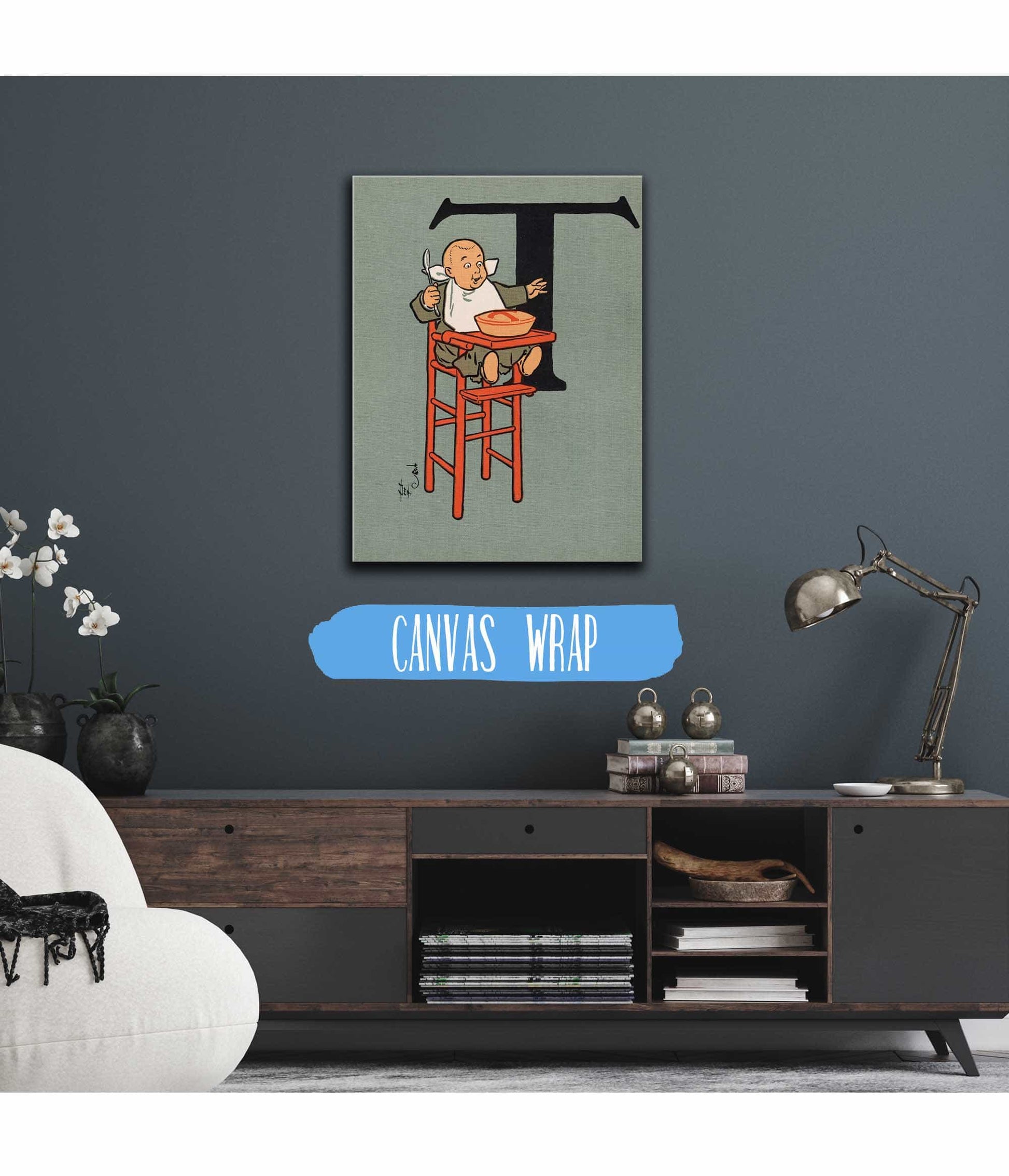 Denslows Mother Goose Pl by William Wallace Denslow Fine Art Print