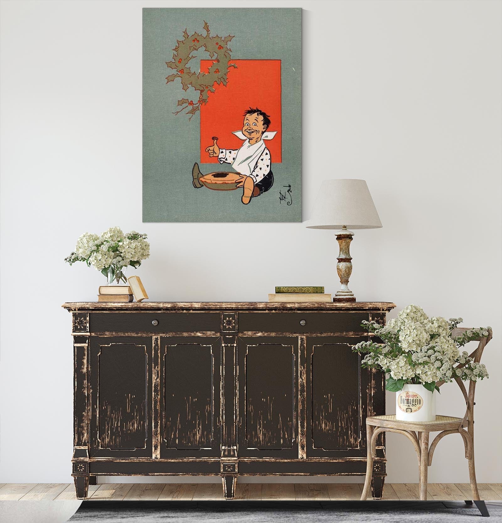 Denslows Mother Goose Pl by William Wallace Denslow Fine Art Print