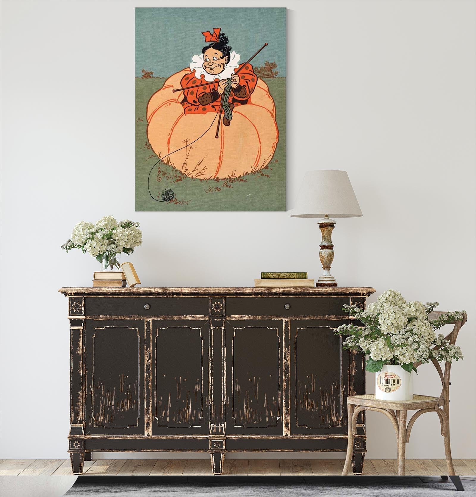 Denslows Mother Goose Pl by William Wallace Denslow Fine Art Print