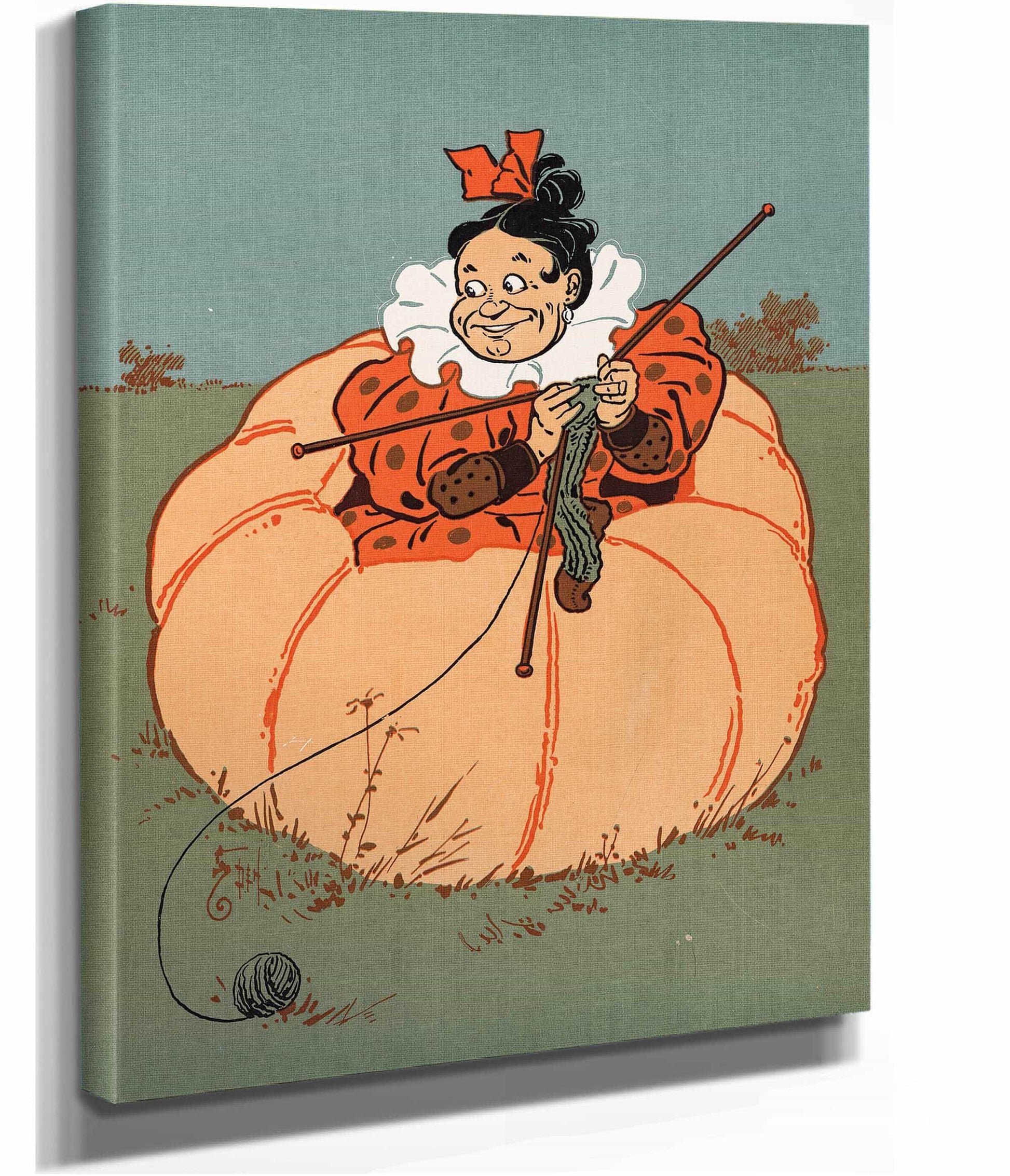 Denslows Mother Goose Pl by William Wallace Denslow Fine Art Print