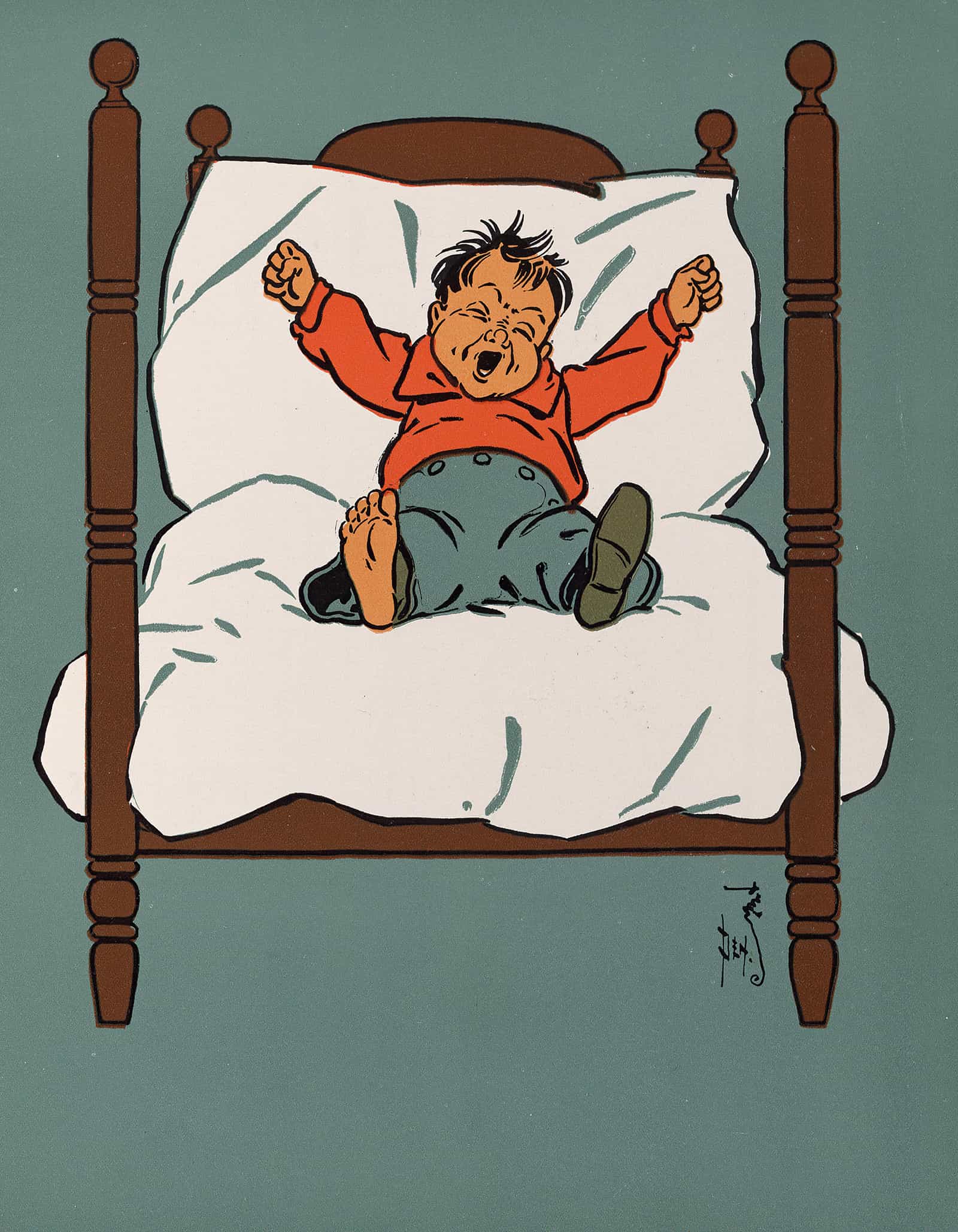 Denslows Mother Goose Pl by William Wallace Denslow Fine Art Print