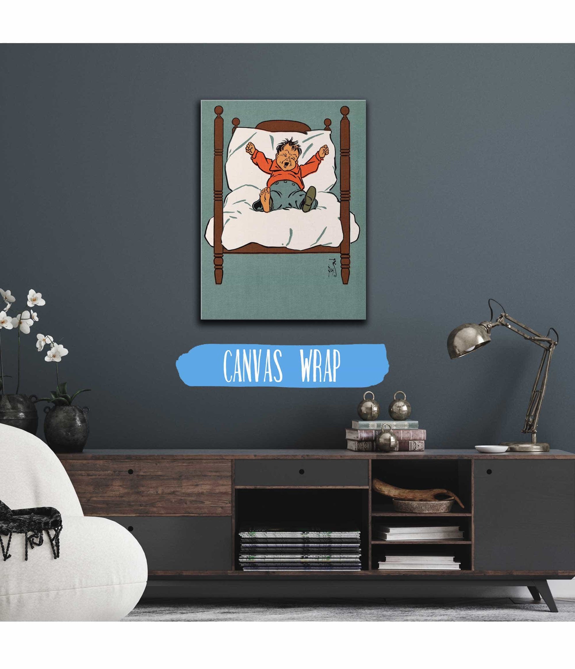 Denslows Mother Goose Pl by William Wallace Denslow Fine Art Print