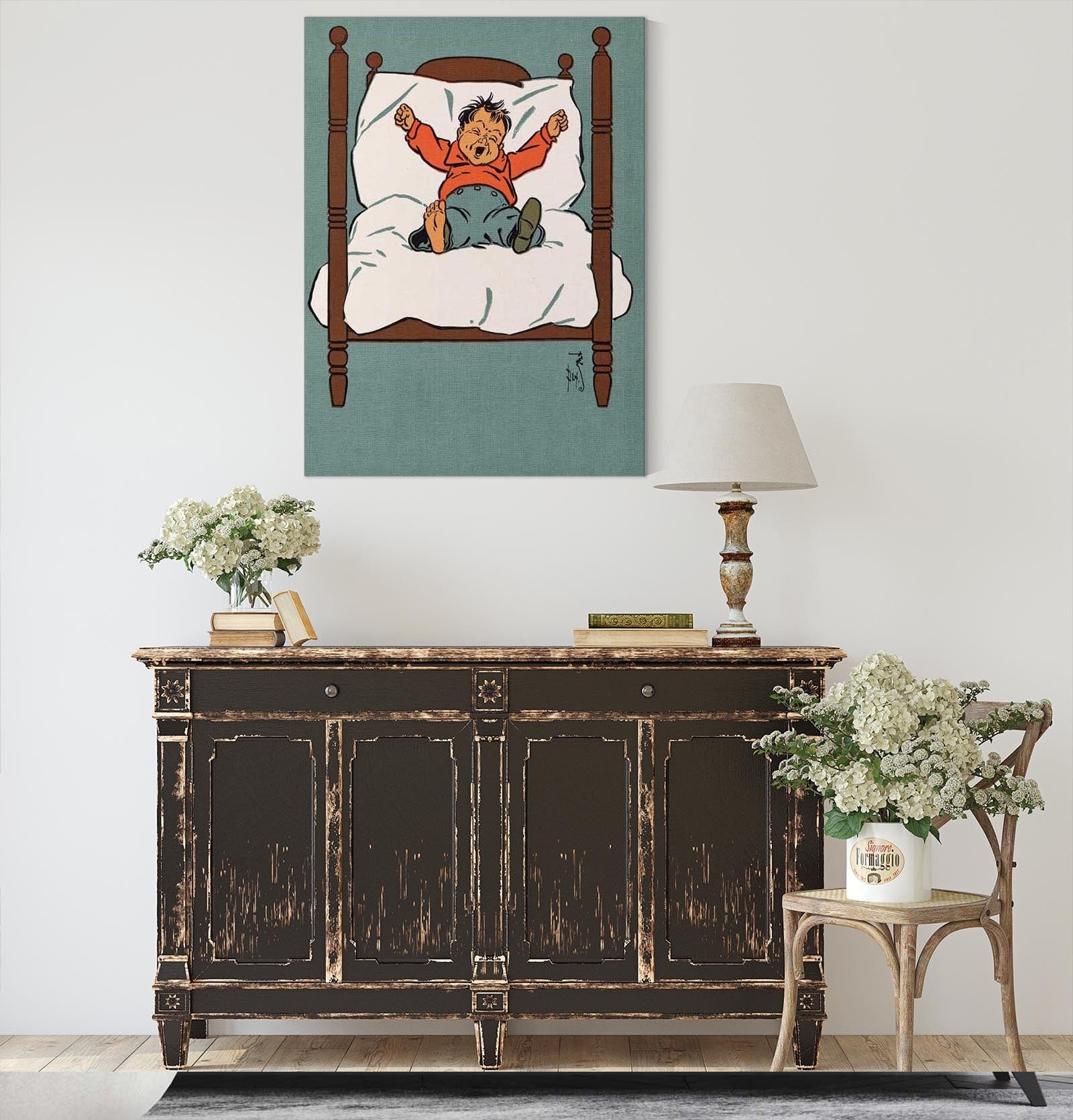 Denslows Mother Goose Pl by William Wallace Denslow Fine Art Print