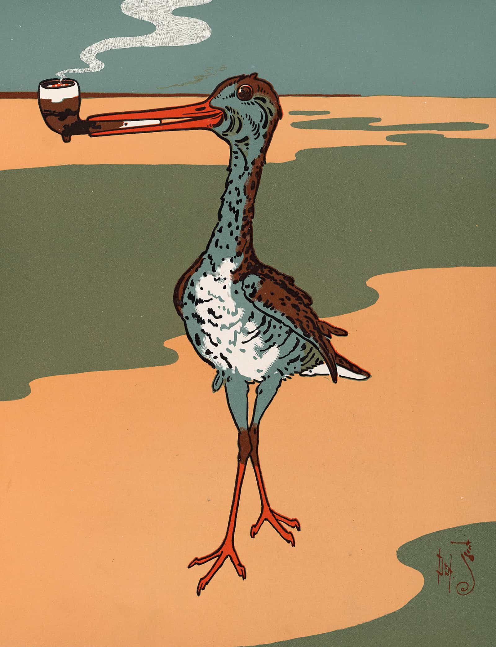 Denslows Mother Goose Pl by William Wallace Denslow Fine Art Print