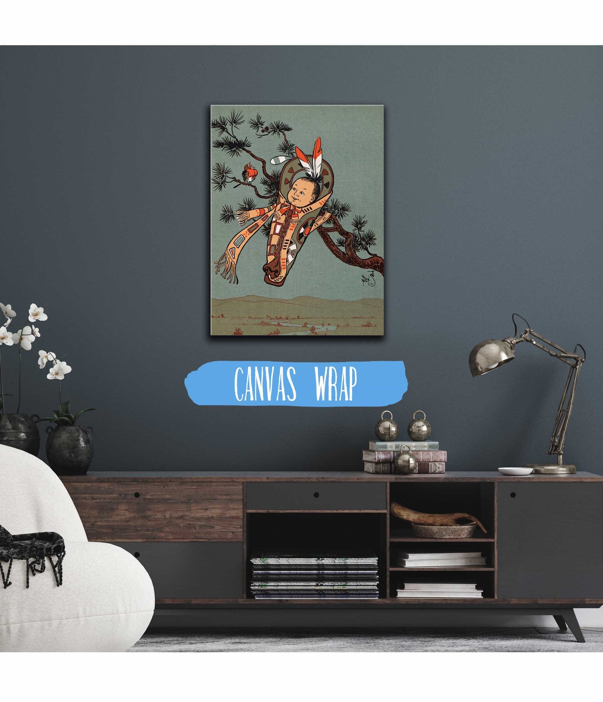 Denslows Mother Goose Pl by William Wallace Denslow Fine Art Print