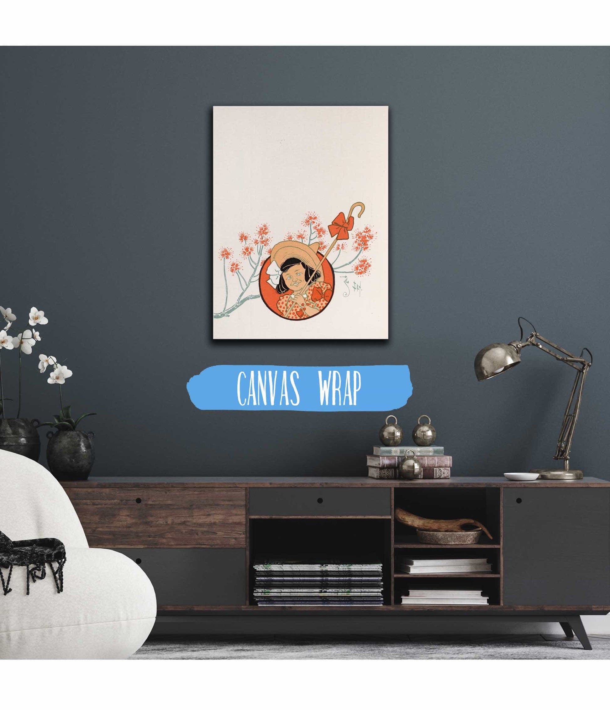 Denslows Mother Goose Pl by William Wallace Denslow Fine Art Print