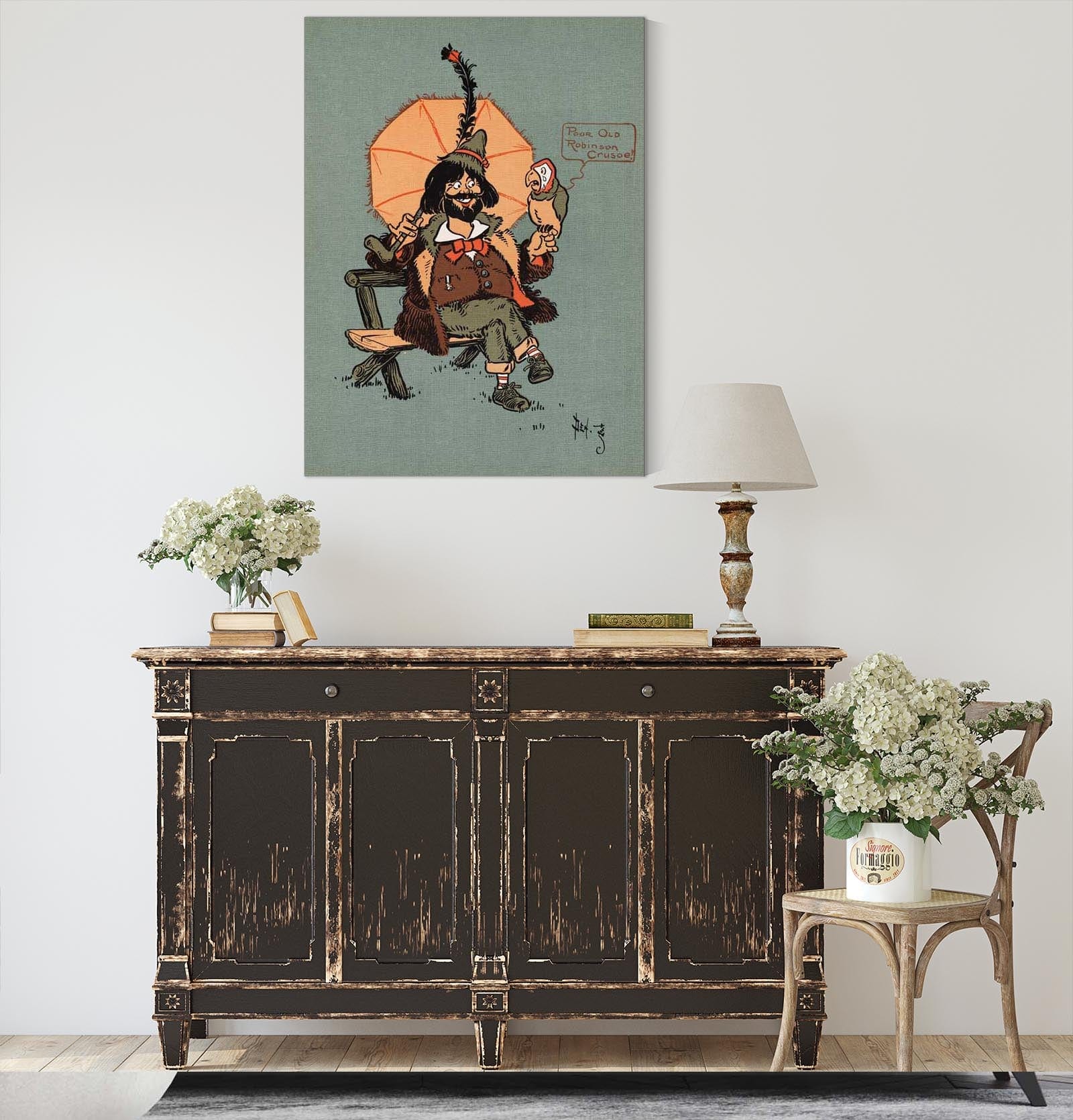 Denslows Mother Goose Pl by William Wallace Denslow Fine Art Print