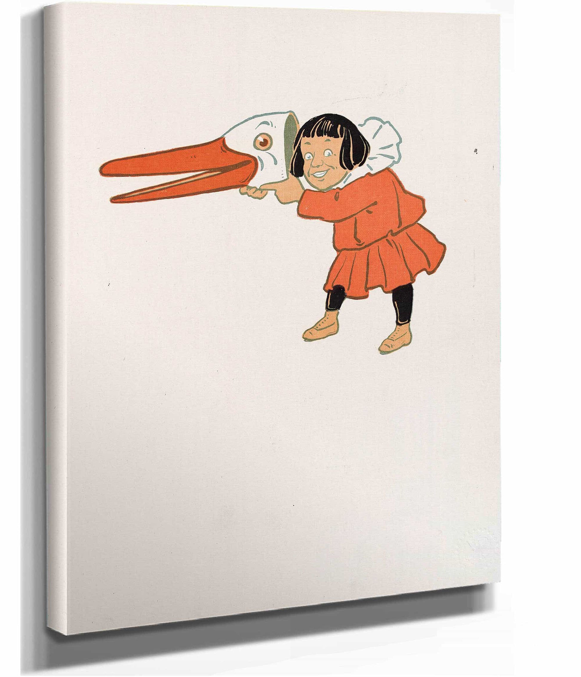 Denslows Mother Goose Pl by William Wallace Denslow Fine Art Print