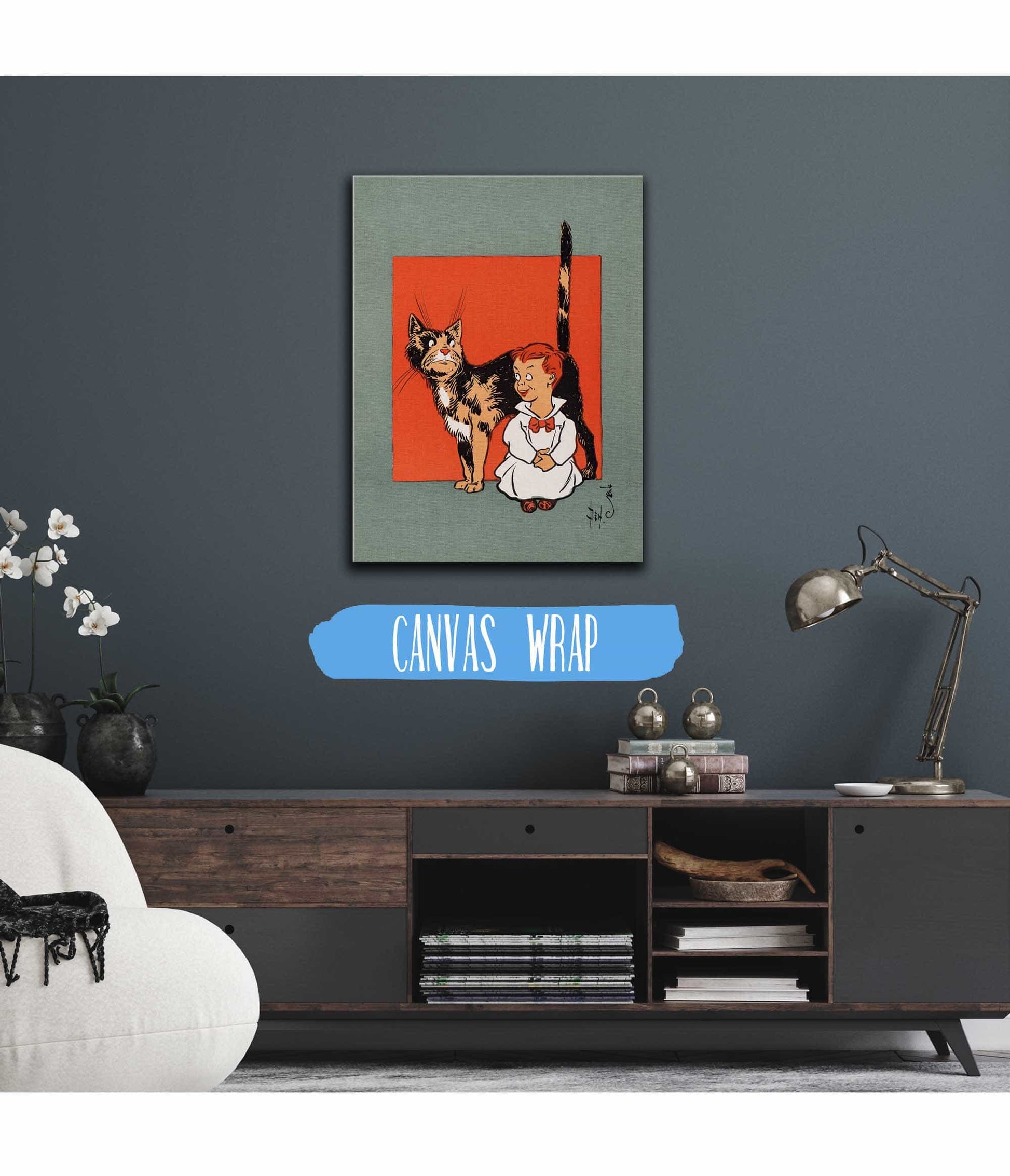 Denslows Mother Goose Pl by William Wallace Denslow Fine Art Print