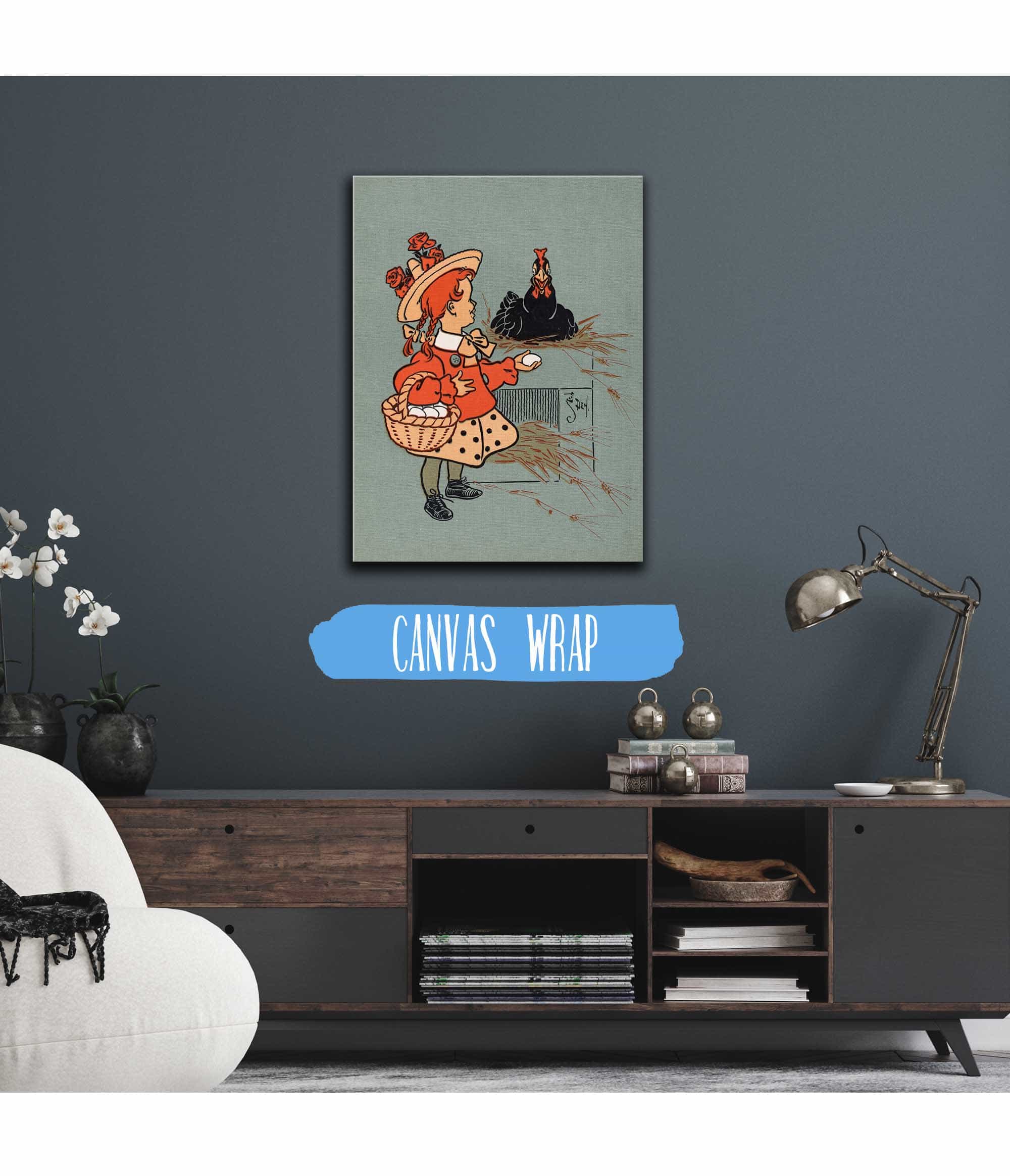 Denslows Mother Goose Pl by William Wallace Denslow Fine Art Print