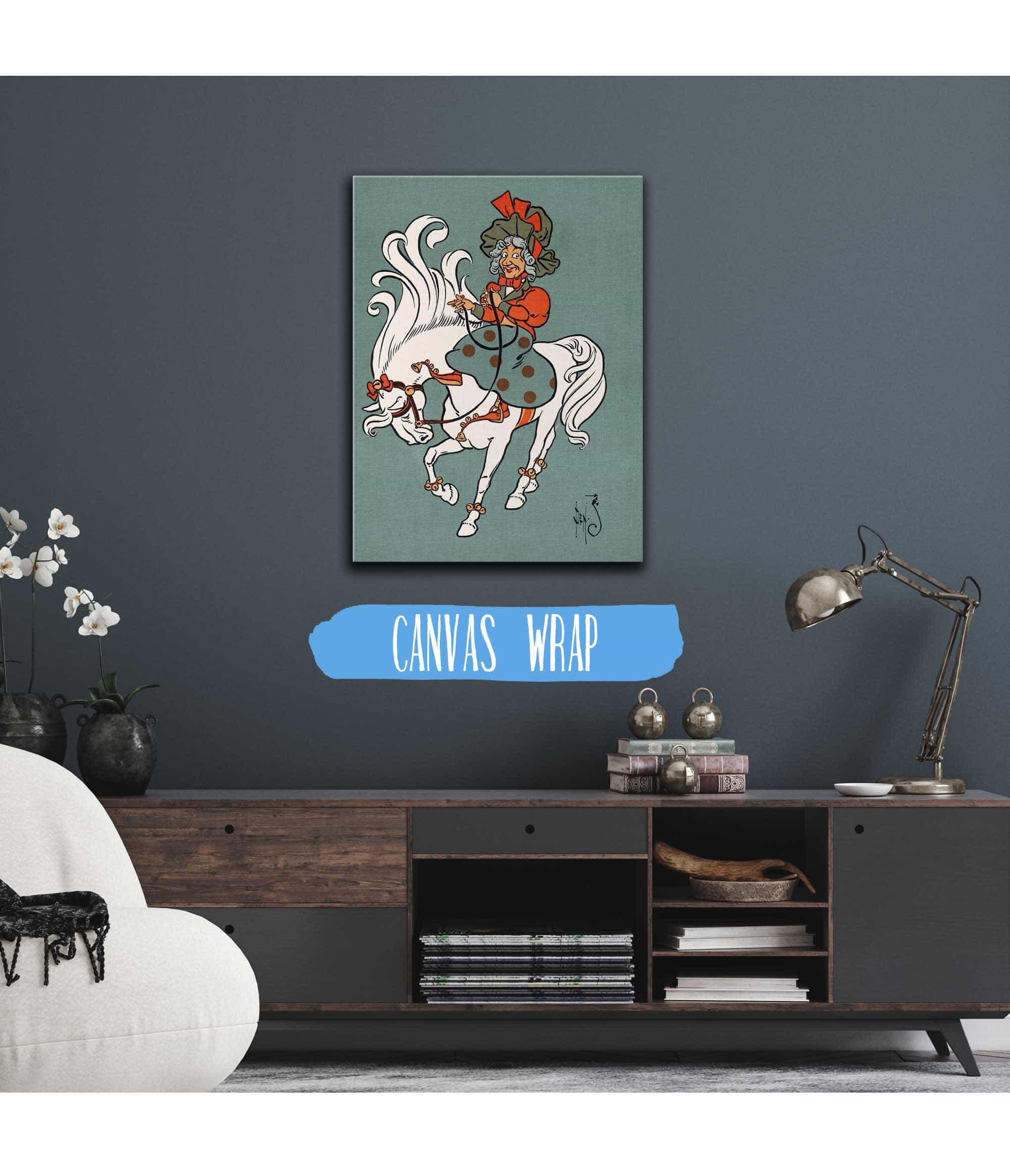 Denslows Mother Goose Pl by William Wallace Denslow Fine Art Print