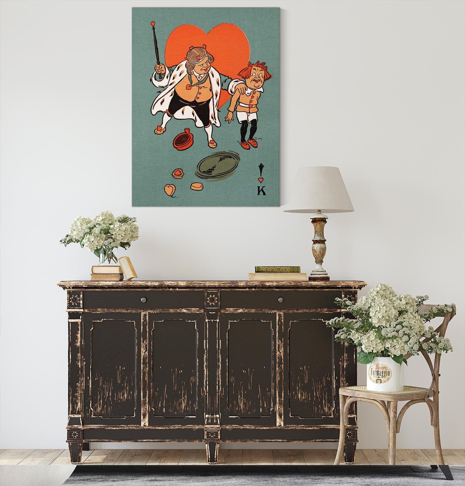 Denslows Mother Goose Pl by William Wallace Denslow Fine Art Print