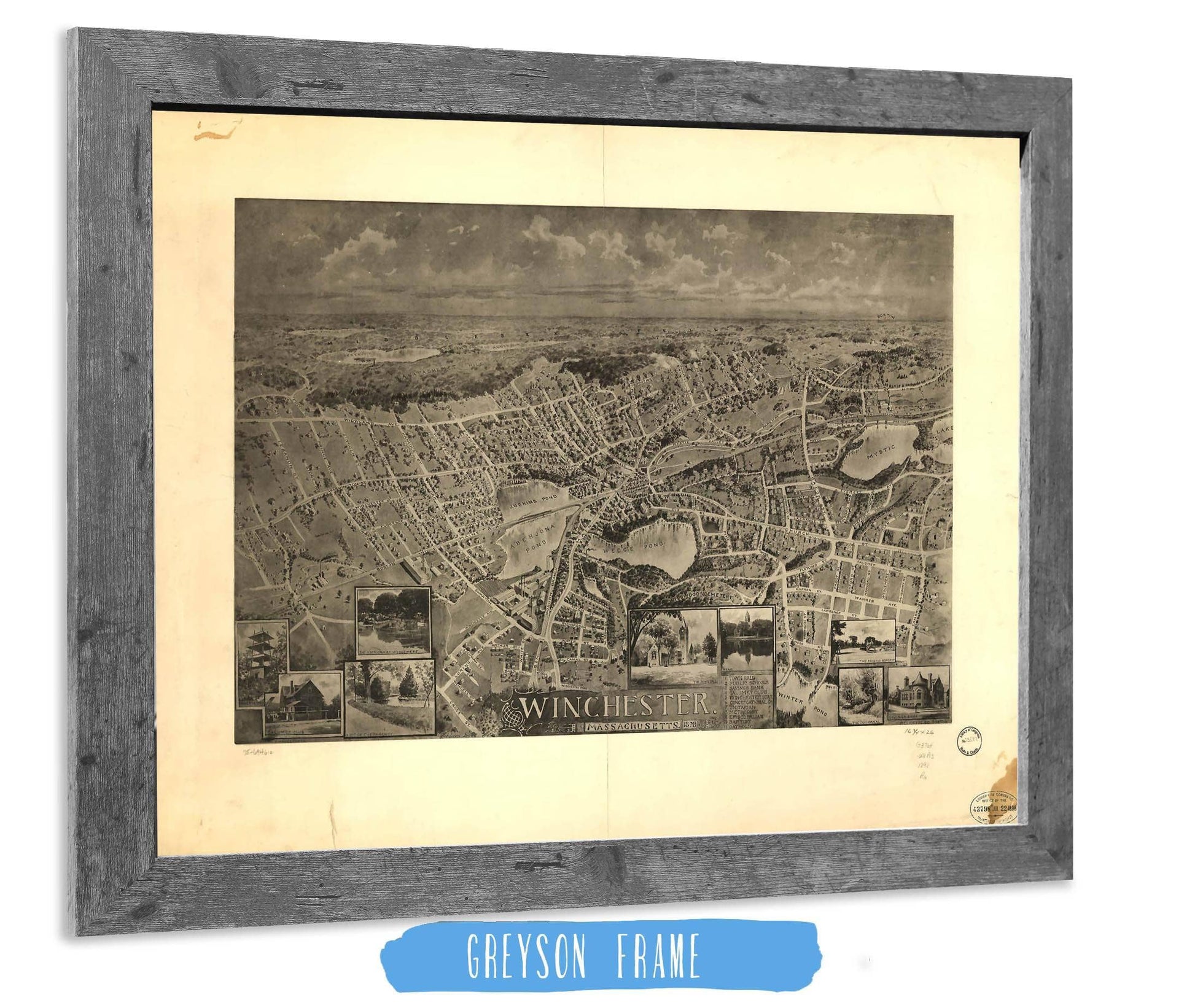 Winchester Massachusetts 1898 State of Massachusetts