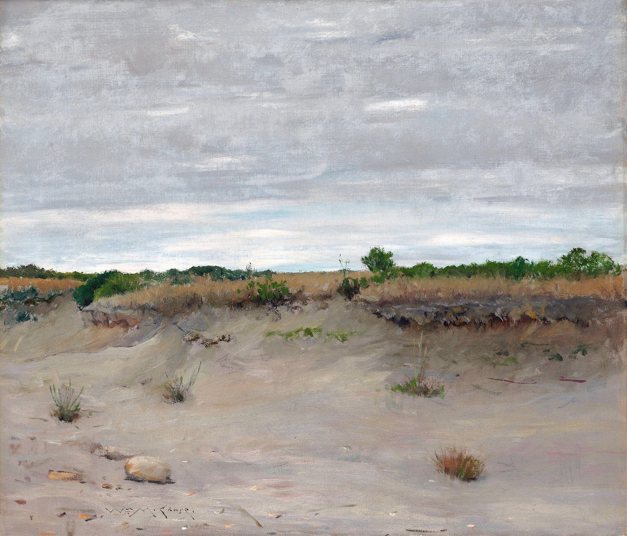 Wind Swept Sands by William Merritt Chase