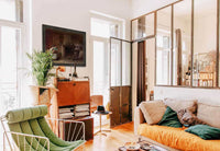 Winding Yarn Interior Of A Nantucket Kitchen by Eastman Johnson